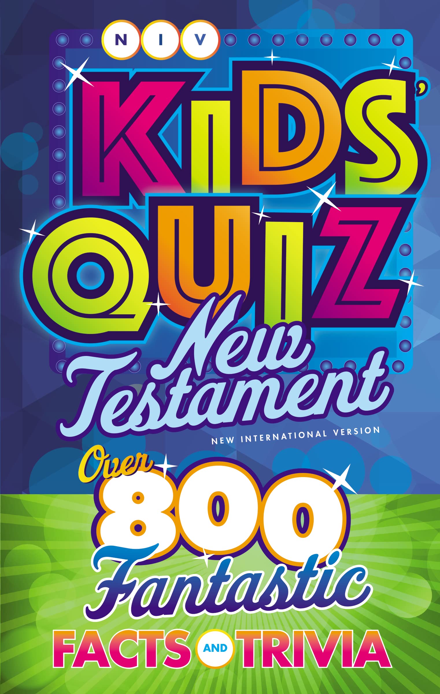 NIV Kids' Quiz New Testament Paperback Comfort Print 9780310768371