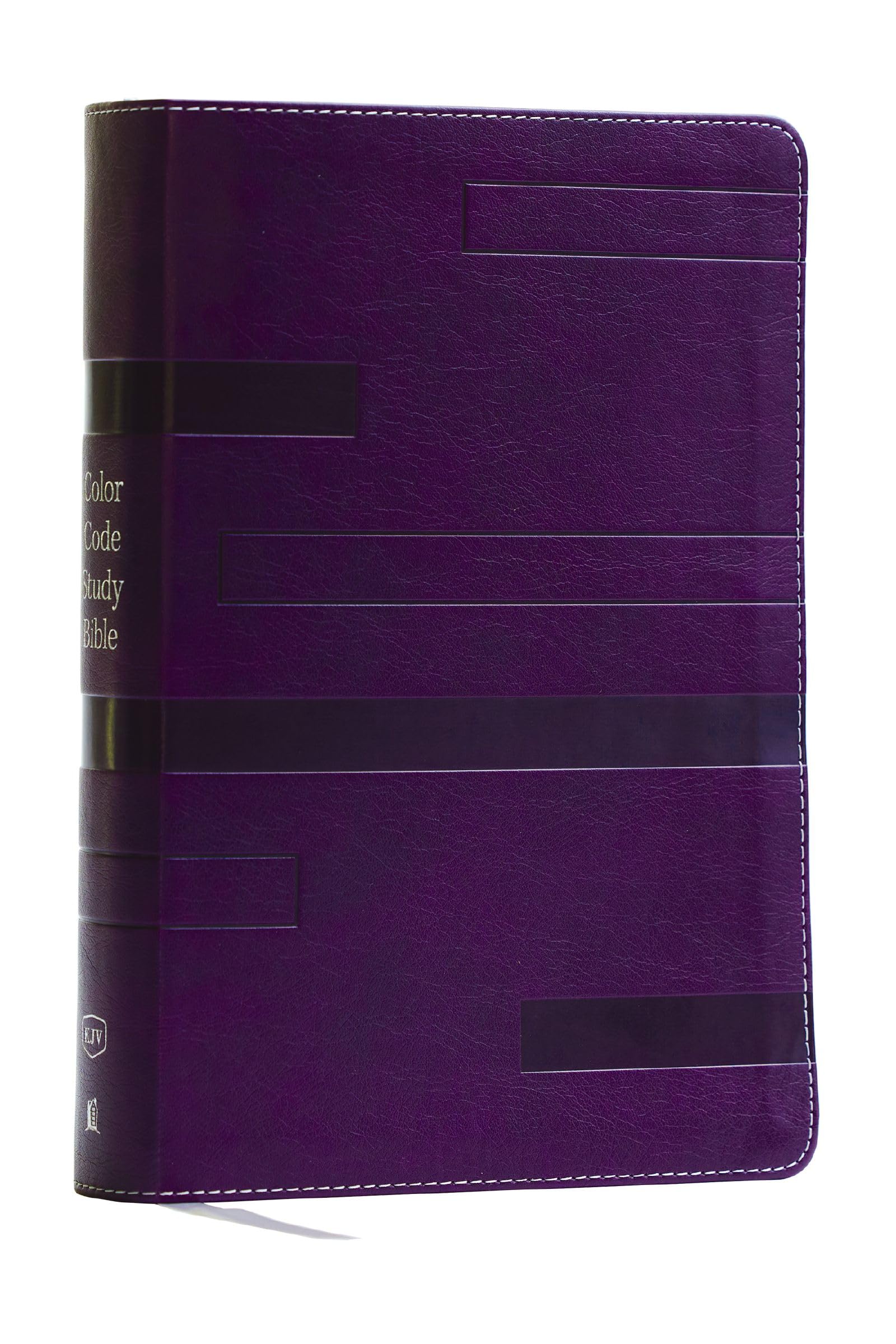 KJV Color Code Study Bible, Revealing God's Truth Color by Color (Purple Leathersoft, Red Letter) 9781400350971