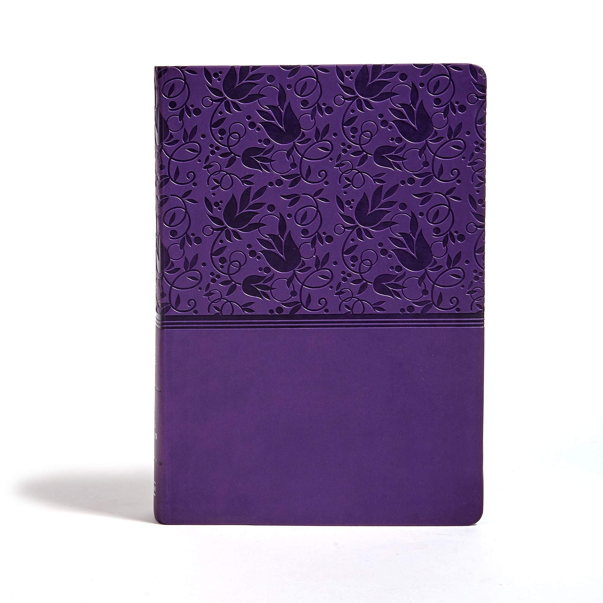 KJV Super Giant Print Reference Bible Purple LeatherTouch 9781535954266