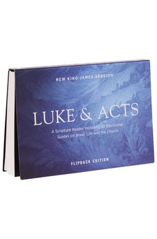 NKJV Luke/Acts Devotional, Flipback Edition, Red Letter, Paperback