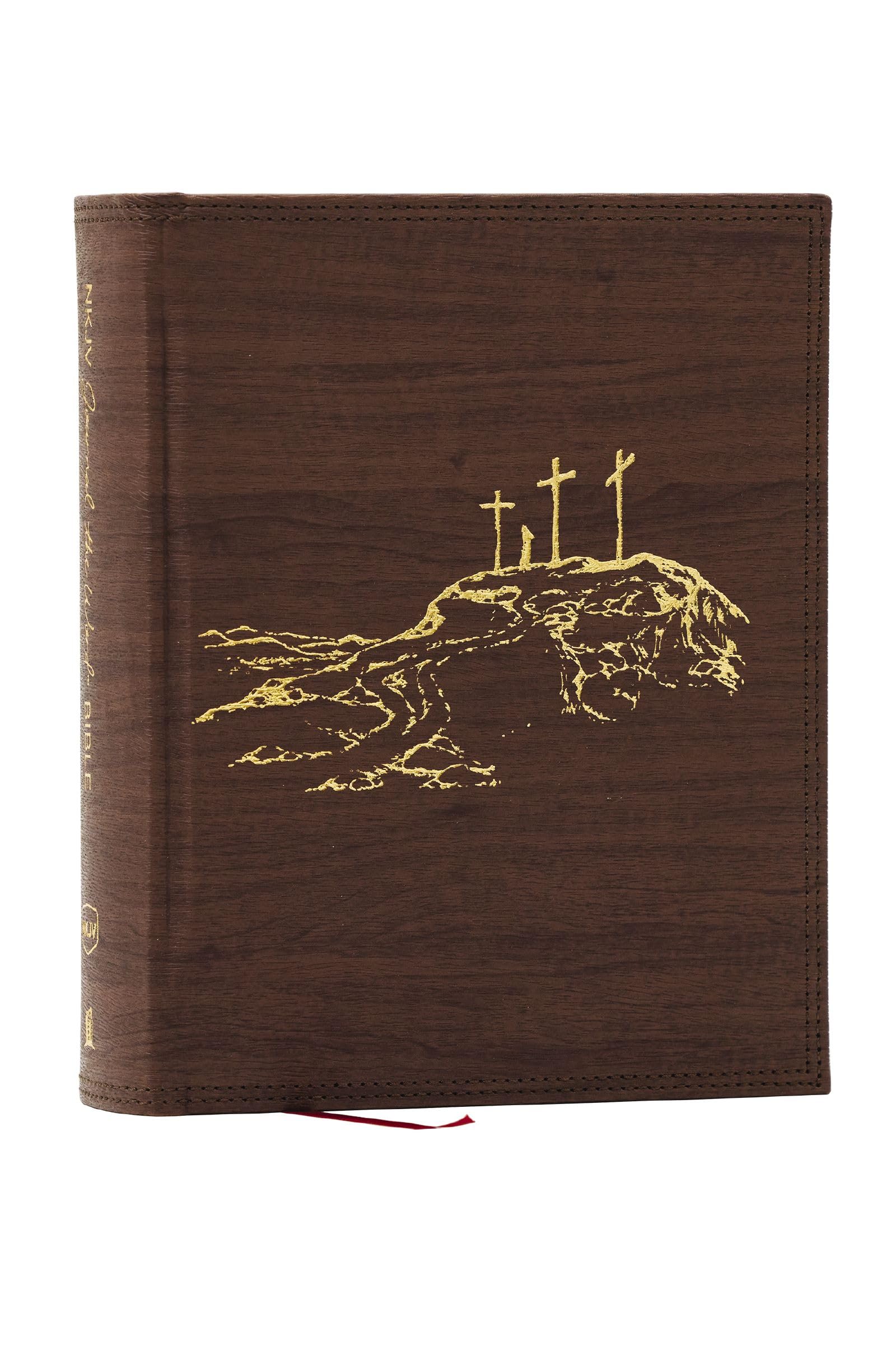 NKJV Journal the Word Reference Bible: Let Scripture Explain Scripture. Reflect on What You Learn (Brown Leathersoft over Board, Red Letter, Comfort Print) 9781400352357