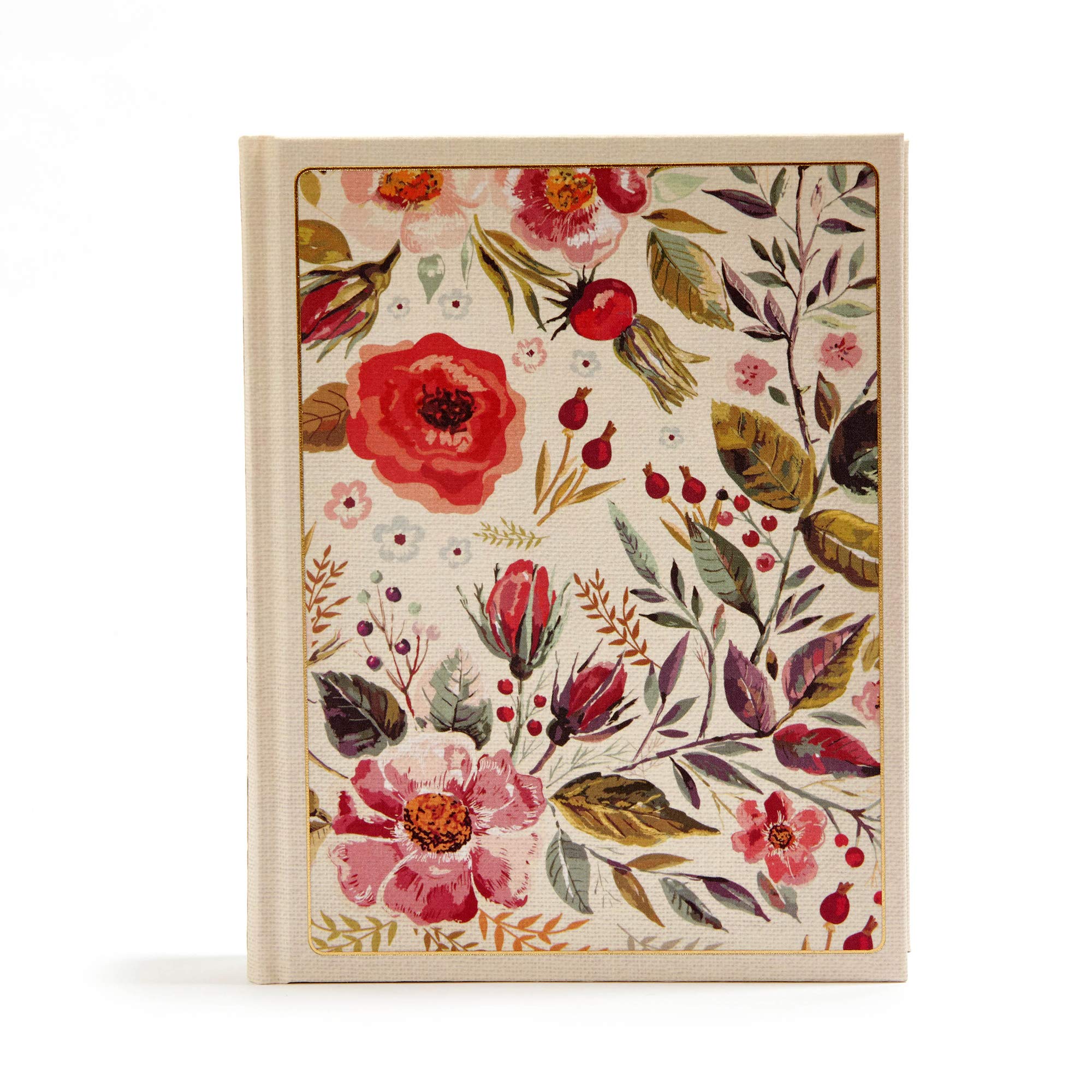 CSB Notetaking Bible Floral Cloth-Over-Board 9781535970105