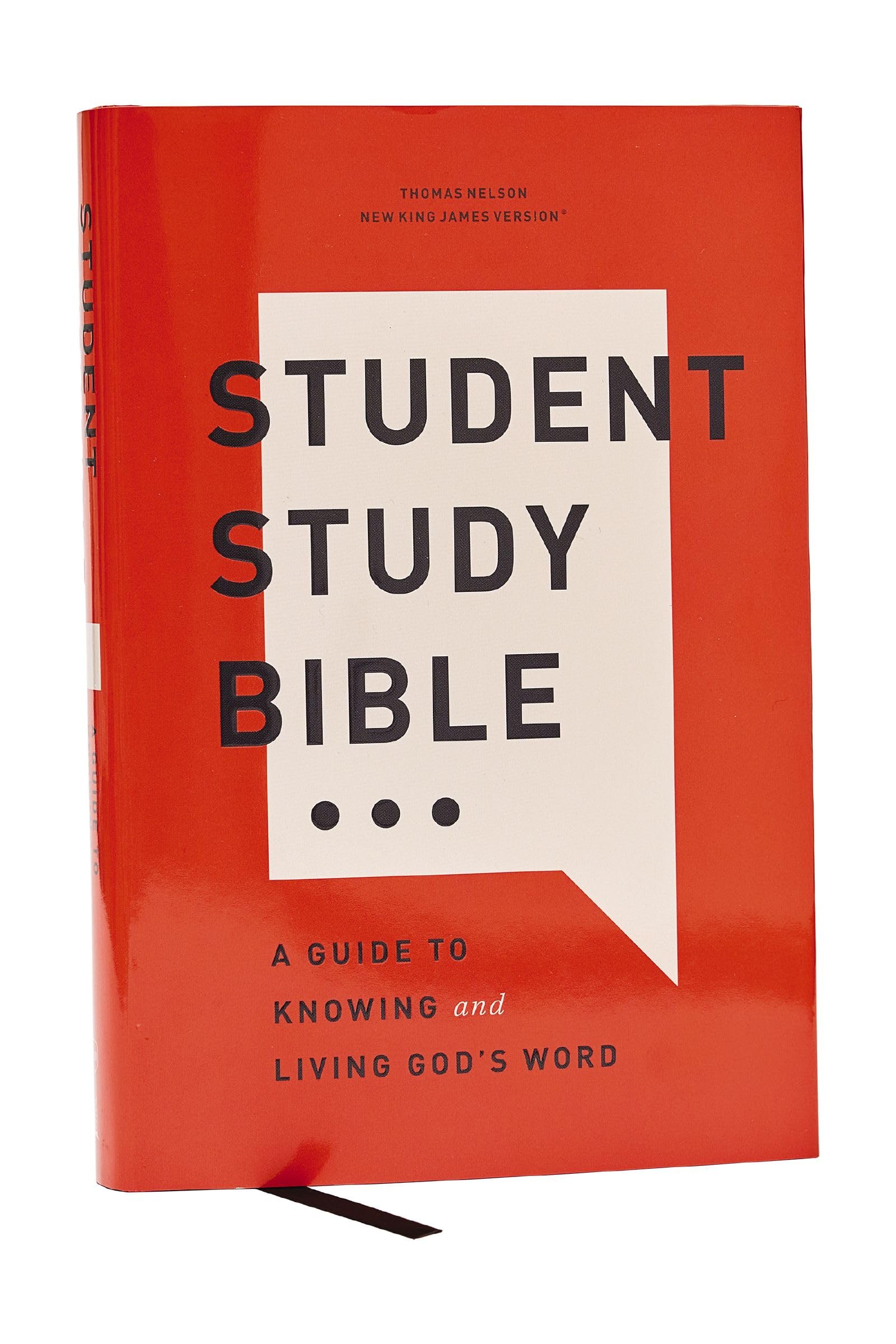 NKJV Student Study Bible, Hardcover, Red Letter, Comfort Print 9781400340231