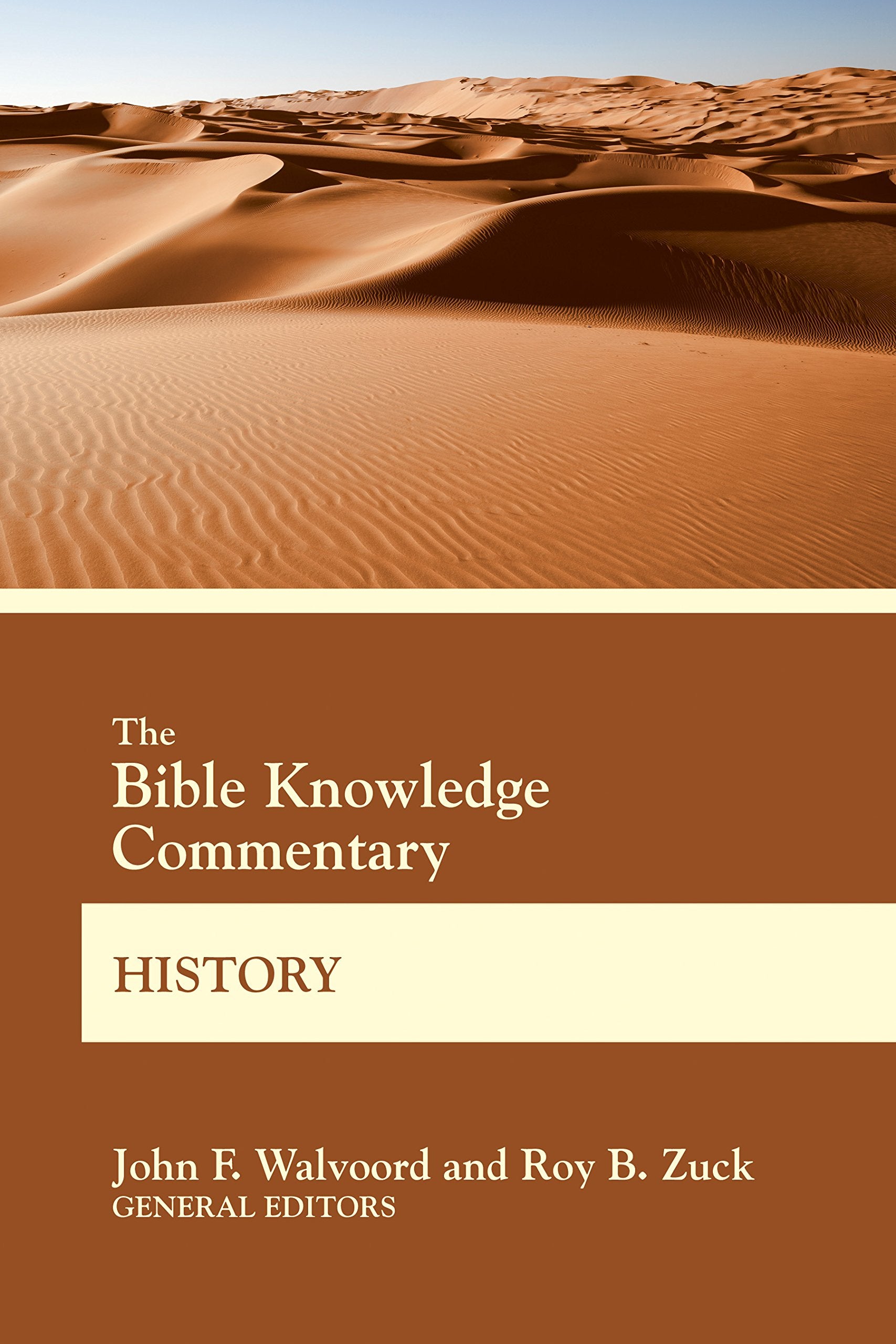 The Bible Knowledge Commentary History (BK Commentary) 9780830772636