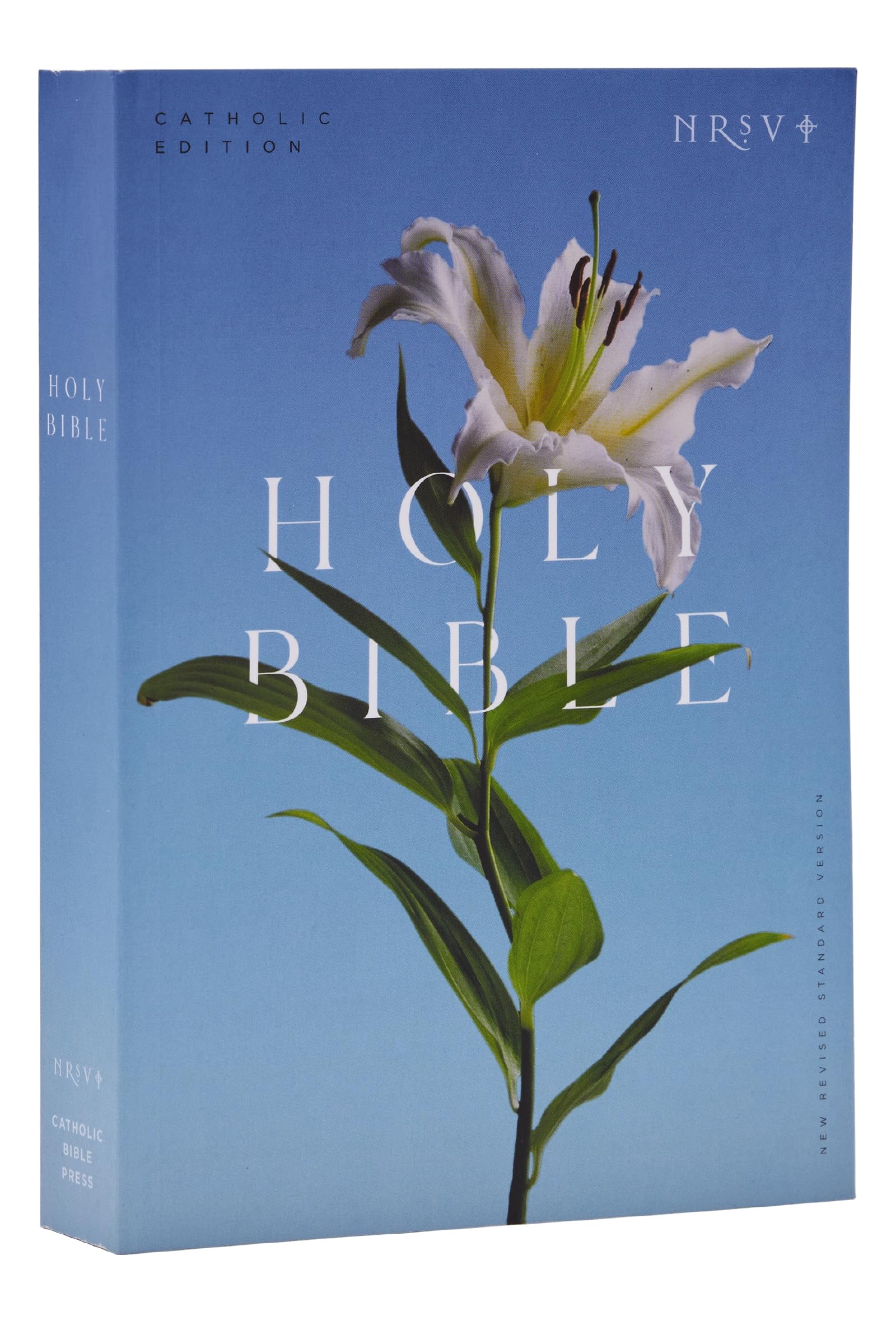 NRSV Catholic Edition Bible, Easter Lily Paperback (Global Cover Series): Holy Bible 9781400337170
