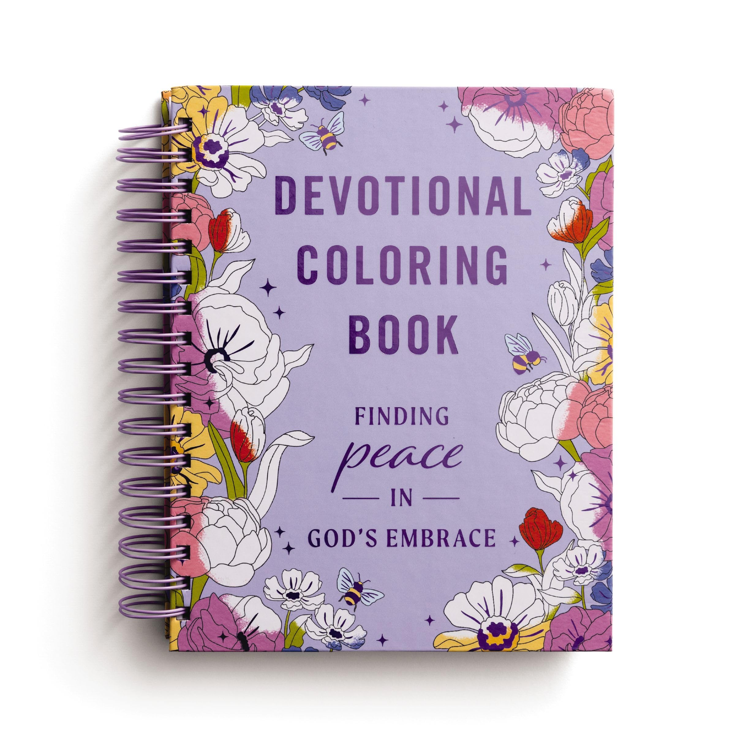 Finding Peace in God's Embrace: Devotional Adult Coloring Book 9798886031928