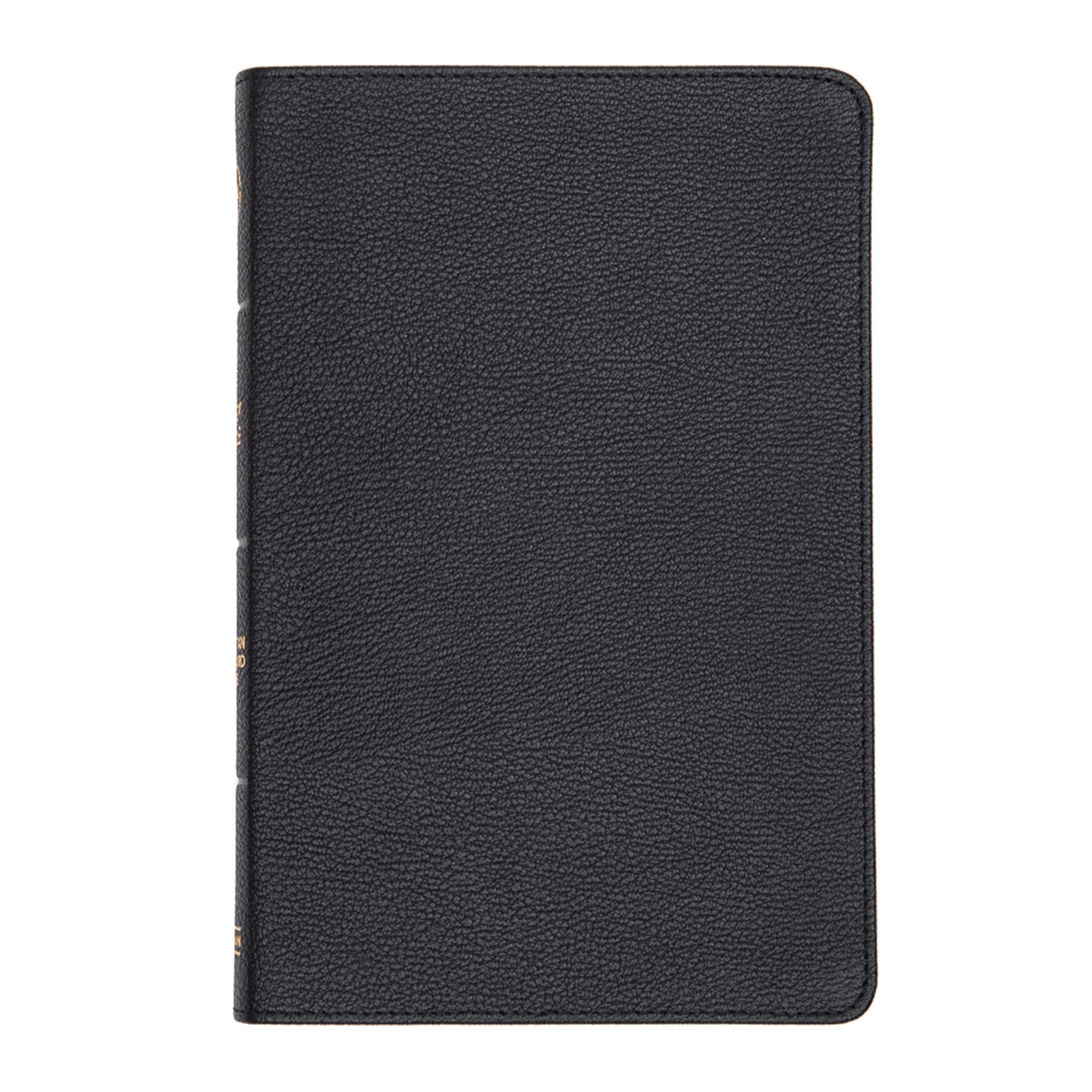 CSB Thinline Bible, Black Genuine Leather, Indexed 9781087767659