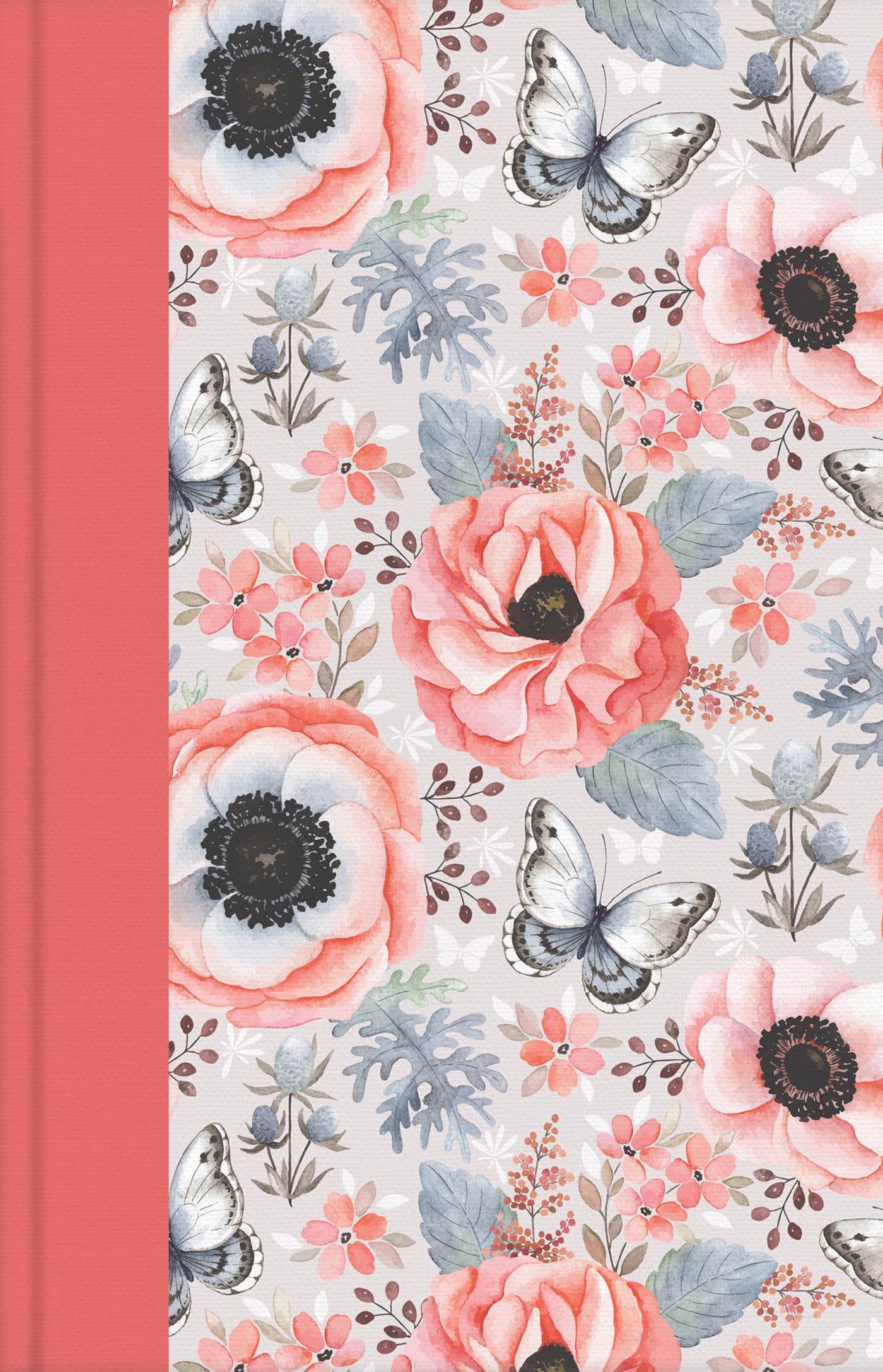 KJV Go-Anywhere Study Bible (Coral Butterfly) [Thumb-Indexed]