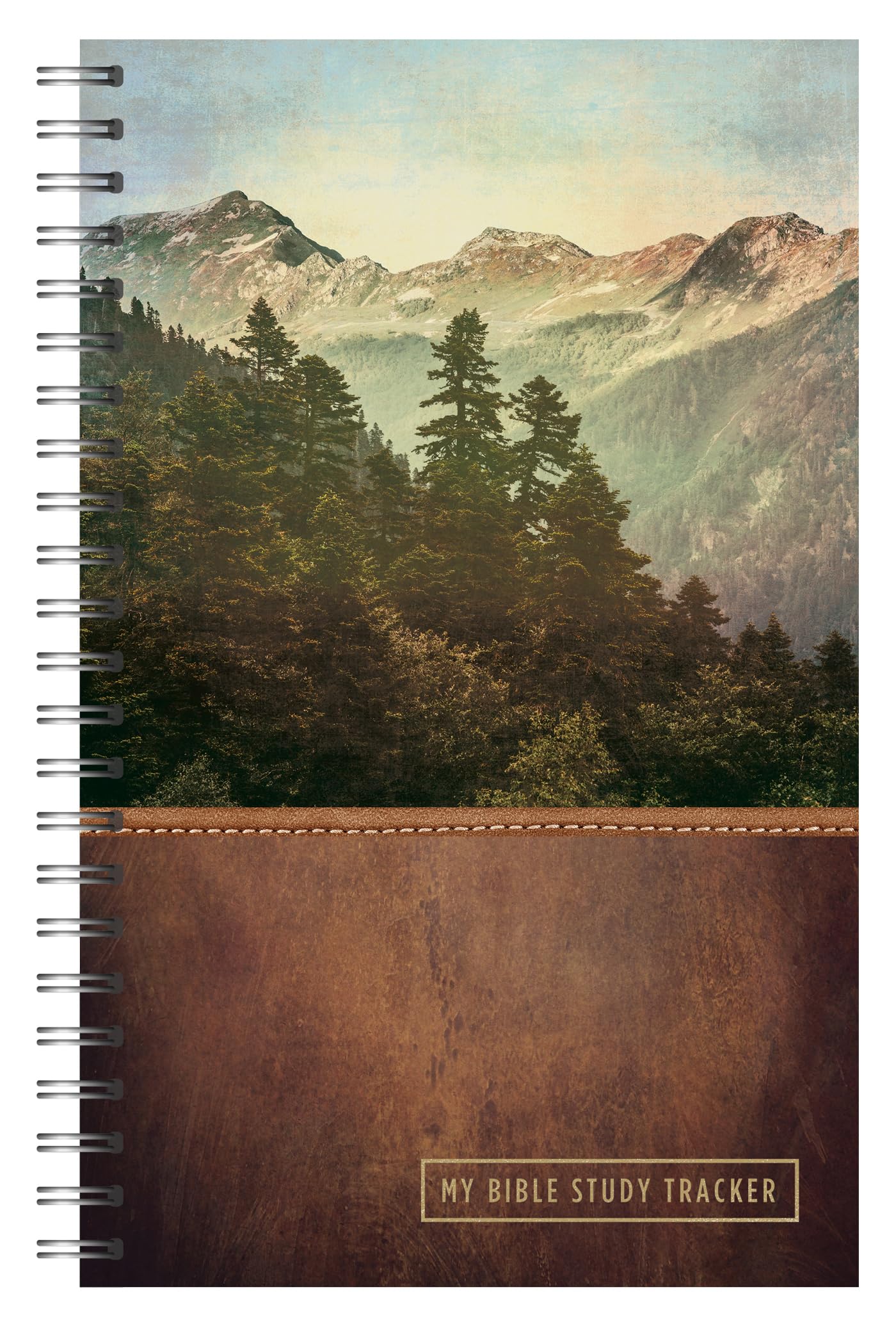 My Bible Study Tracker: Leather Forest 9781636097534