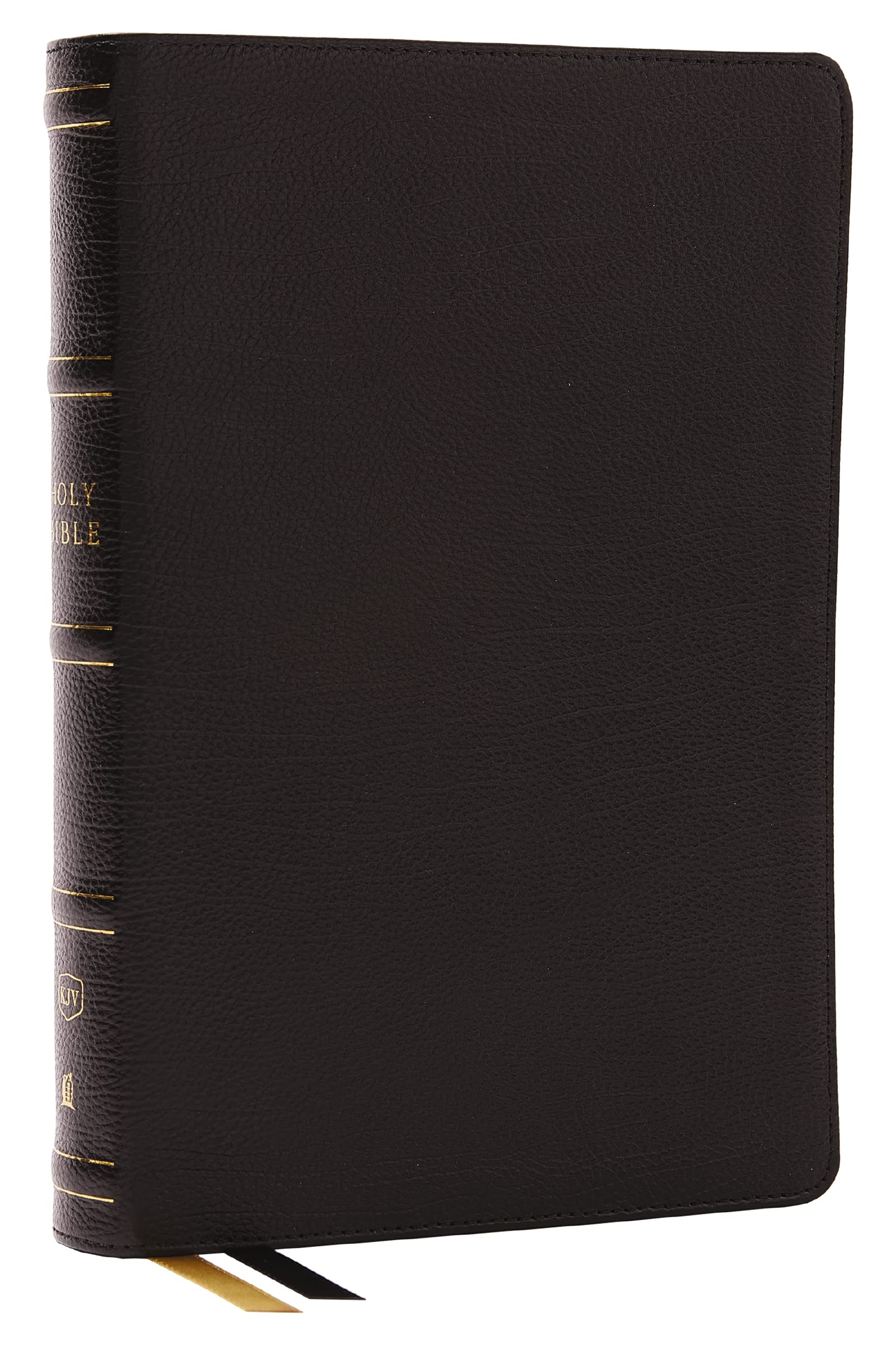 KJV Holy Bible with 73,000 Center-Column Cross References, Black Genuine Leather, Red Letter, Comfort Print (Thumb Indexed) 9781400331611