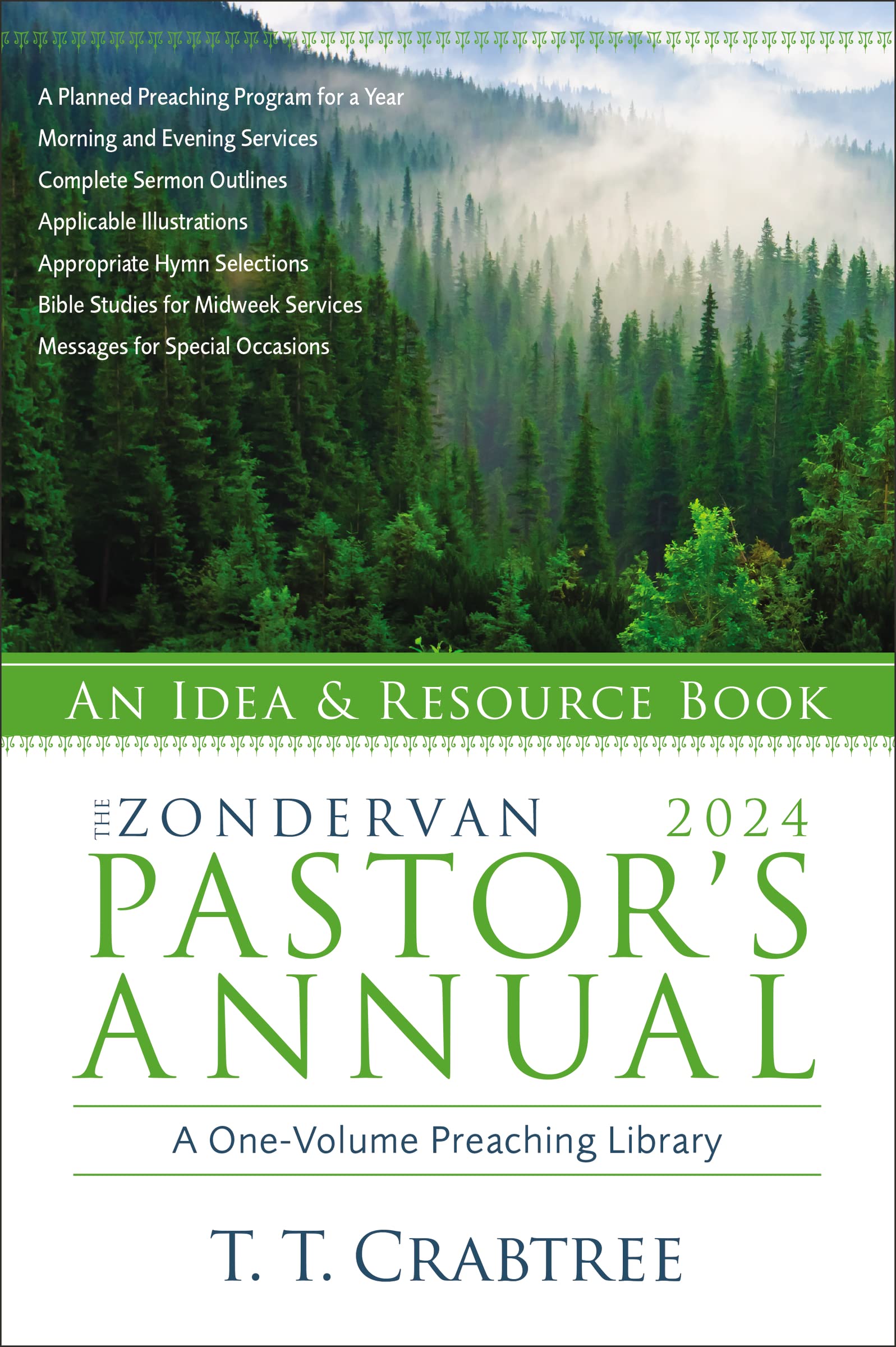 The Zondervan 2024 Pastor's Annual: An Idea and Resource Book 9780310155843