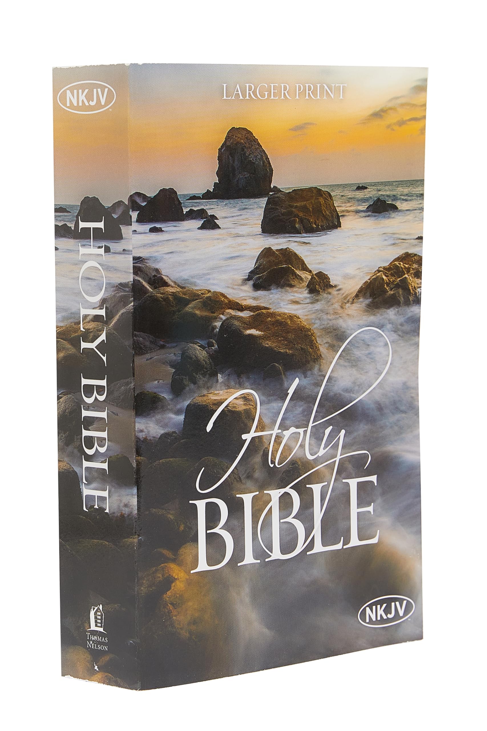 NKJV Holy Bible Larger Print Paperback 9780718083298