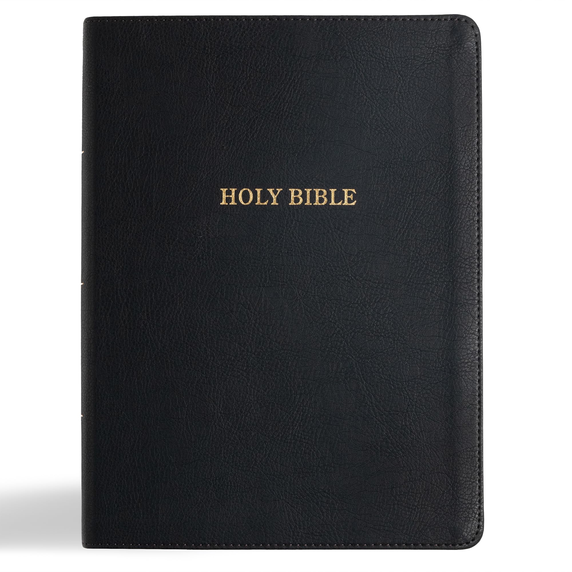 KJV Study Bible, Large Print Edition--soft leather-look, black 9798384509820