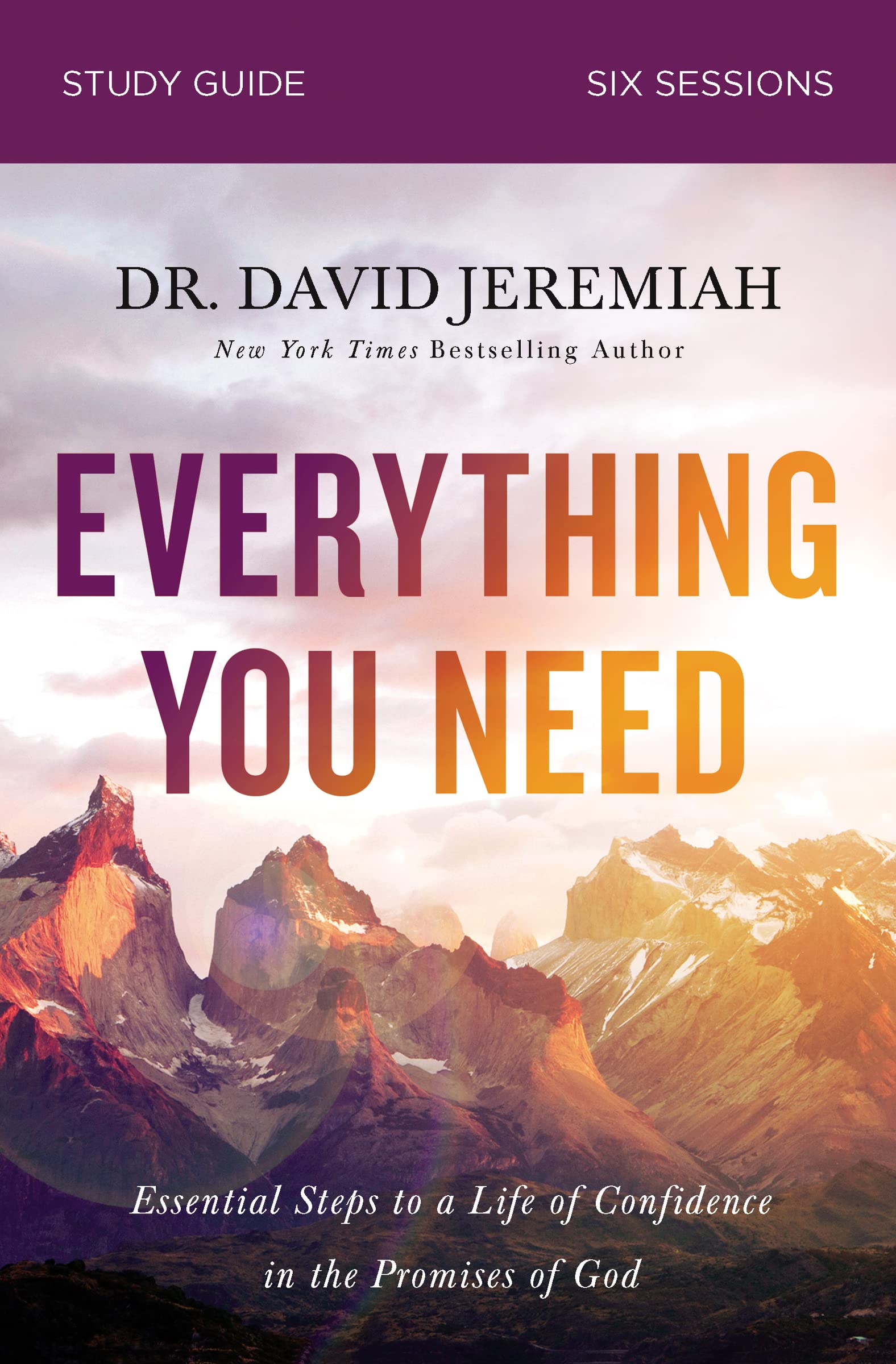 Everything You Need Study Guide: Essential Steps to a Life of Confidence in the Promises of God 9780310111832