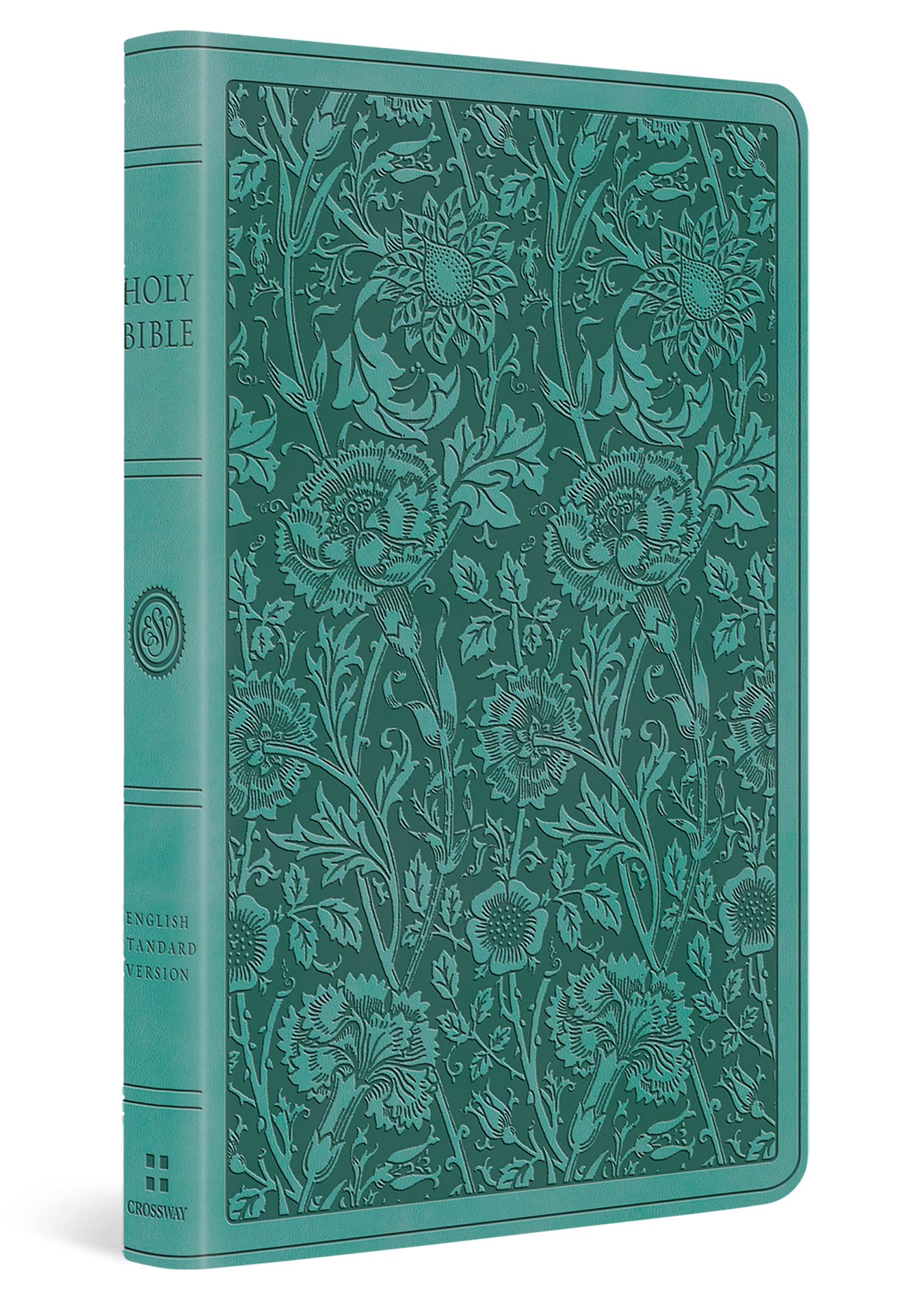 ESV Premium Gift Bible (TruTone Teal Floral Design) 9781433554698