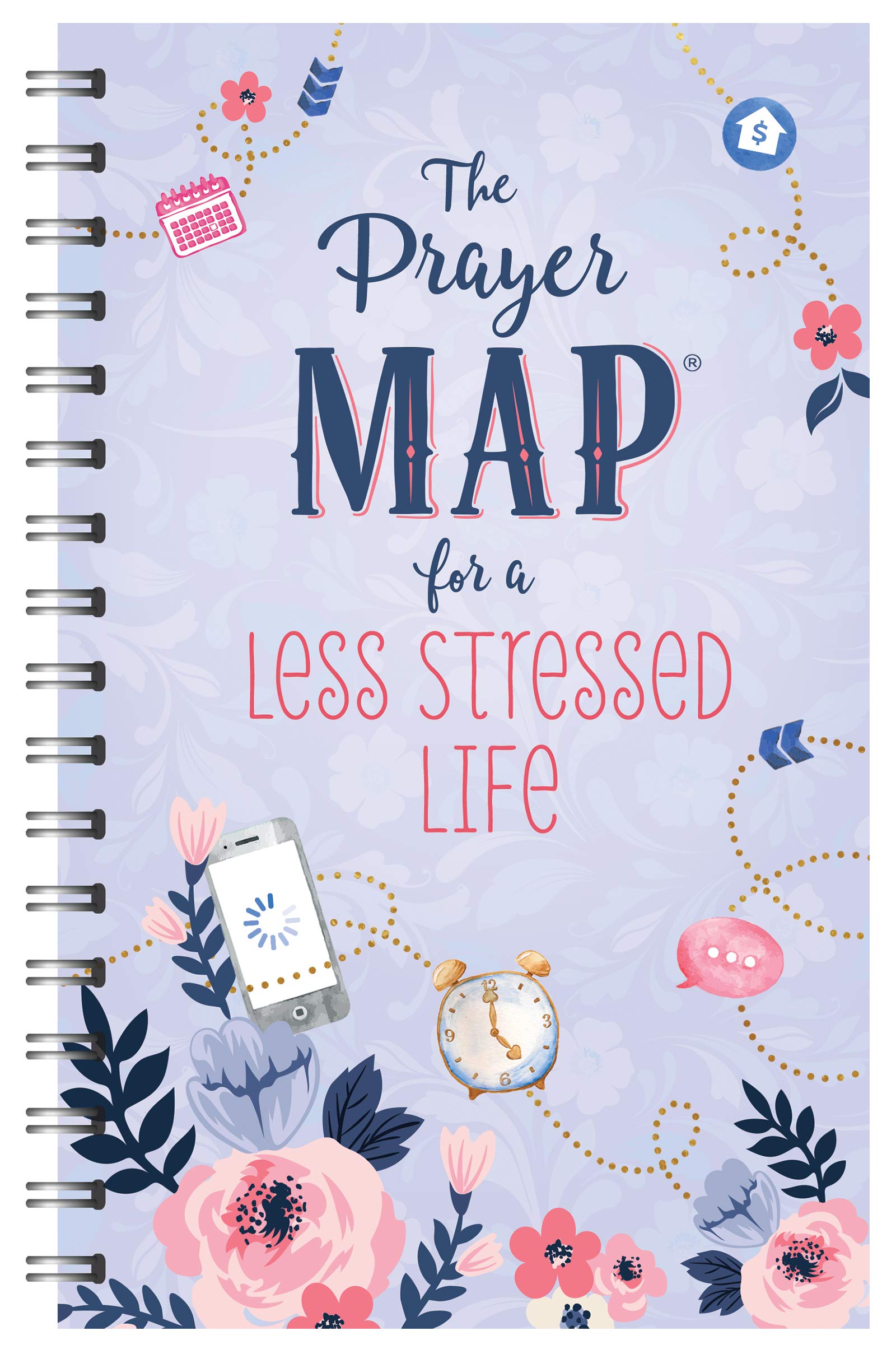 The Prayer Map® for a Less Stressed Life (Faith Maps)