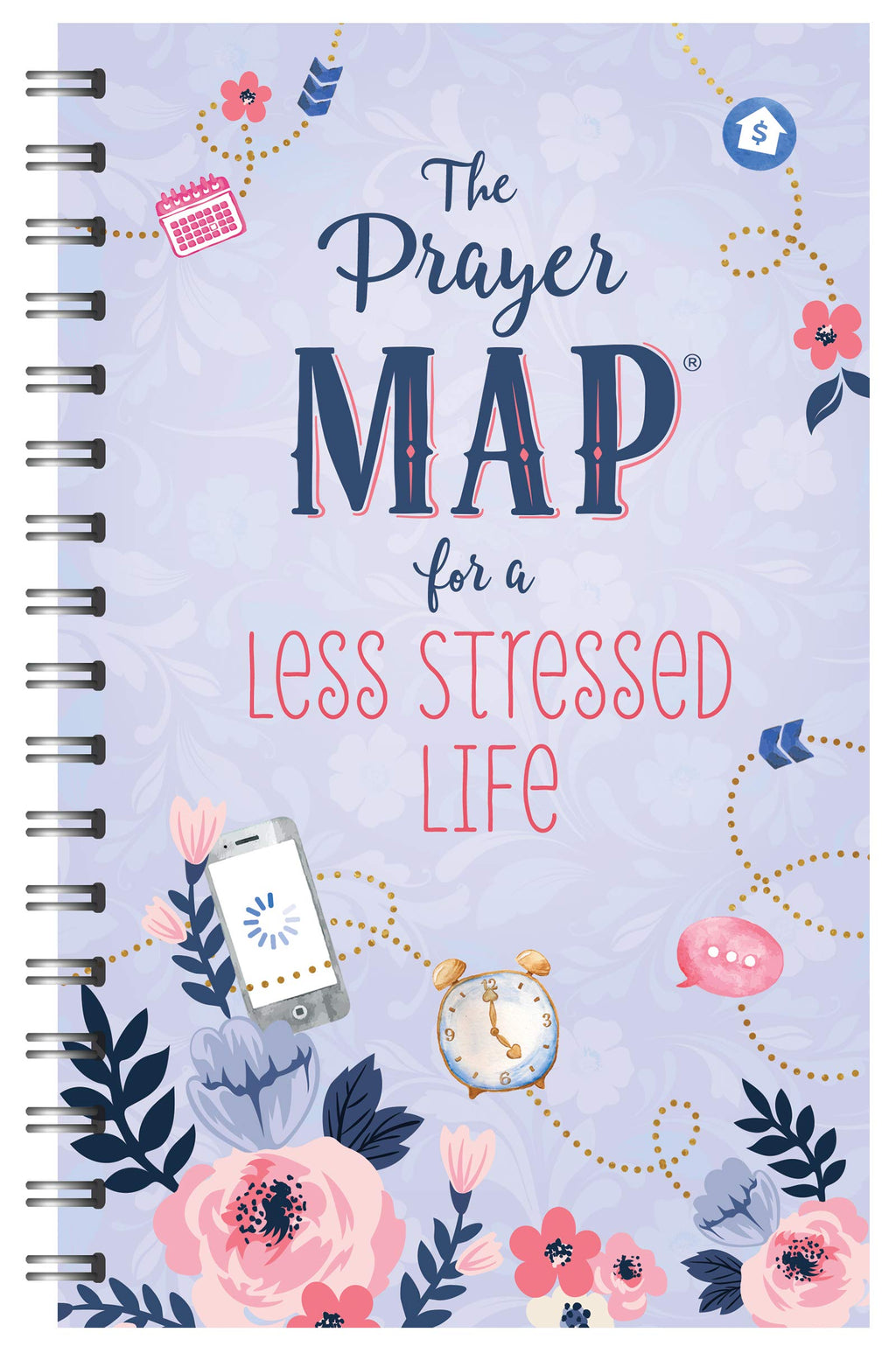 The Prayer Map® for a Less Stressed Life (Faith Maps)