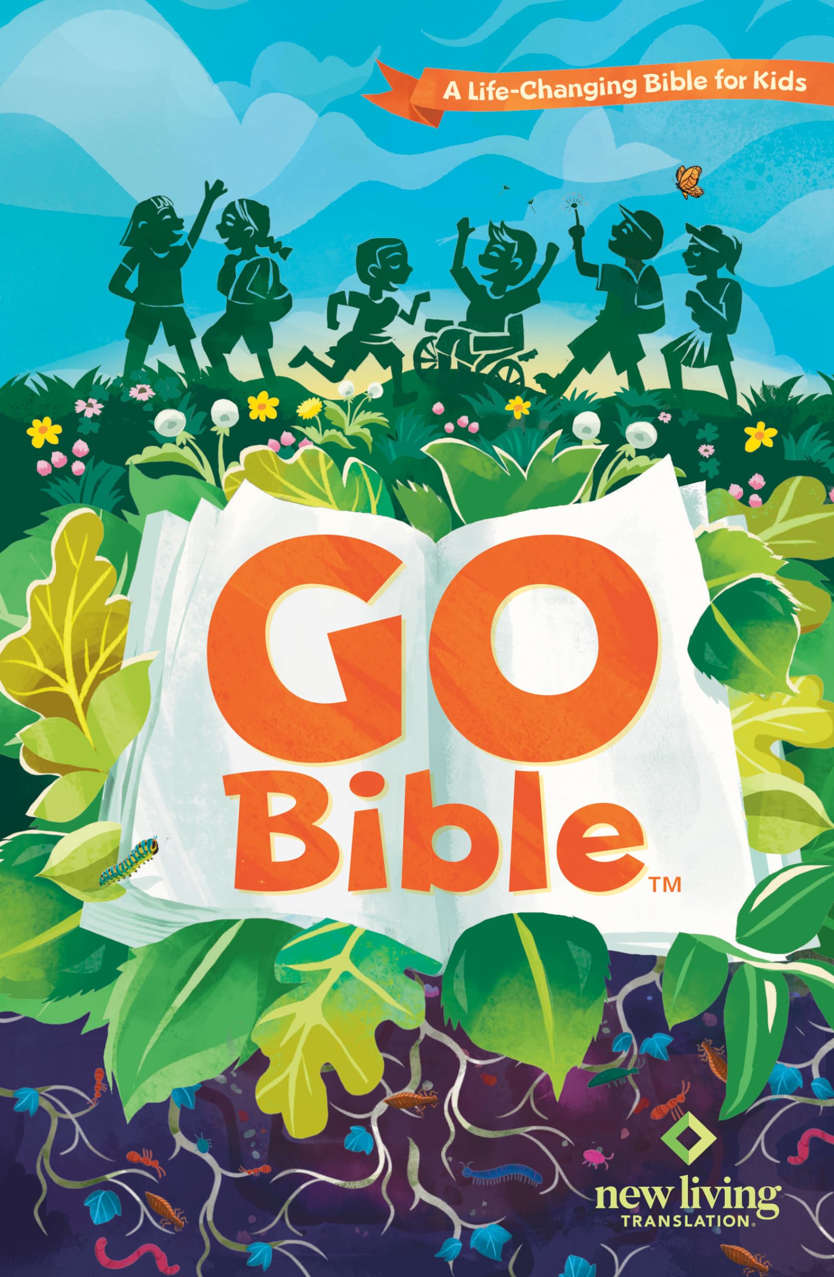 NLT Go Bible for Kids (Hardcover): A Life-Changing Bible for Kids 9781496455703