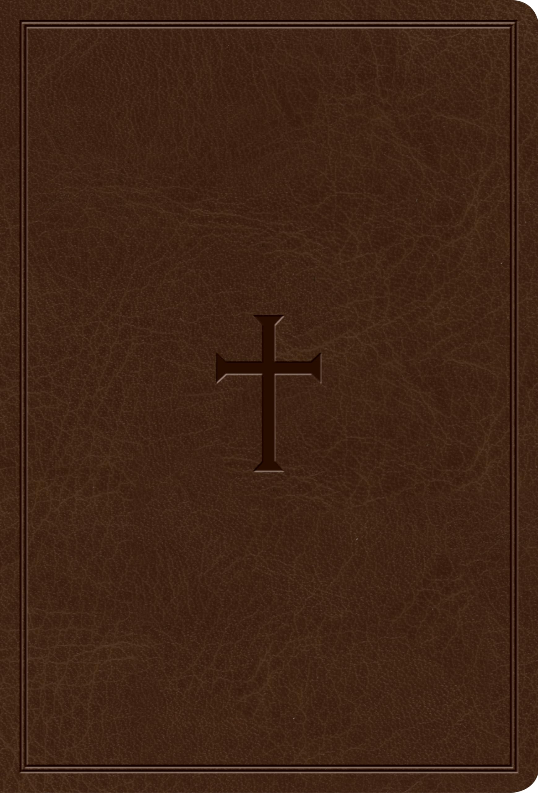 KJV Super Giant Print Reference Bible Brown Leathertouch