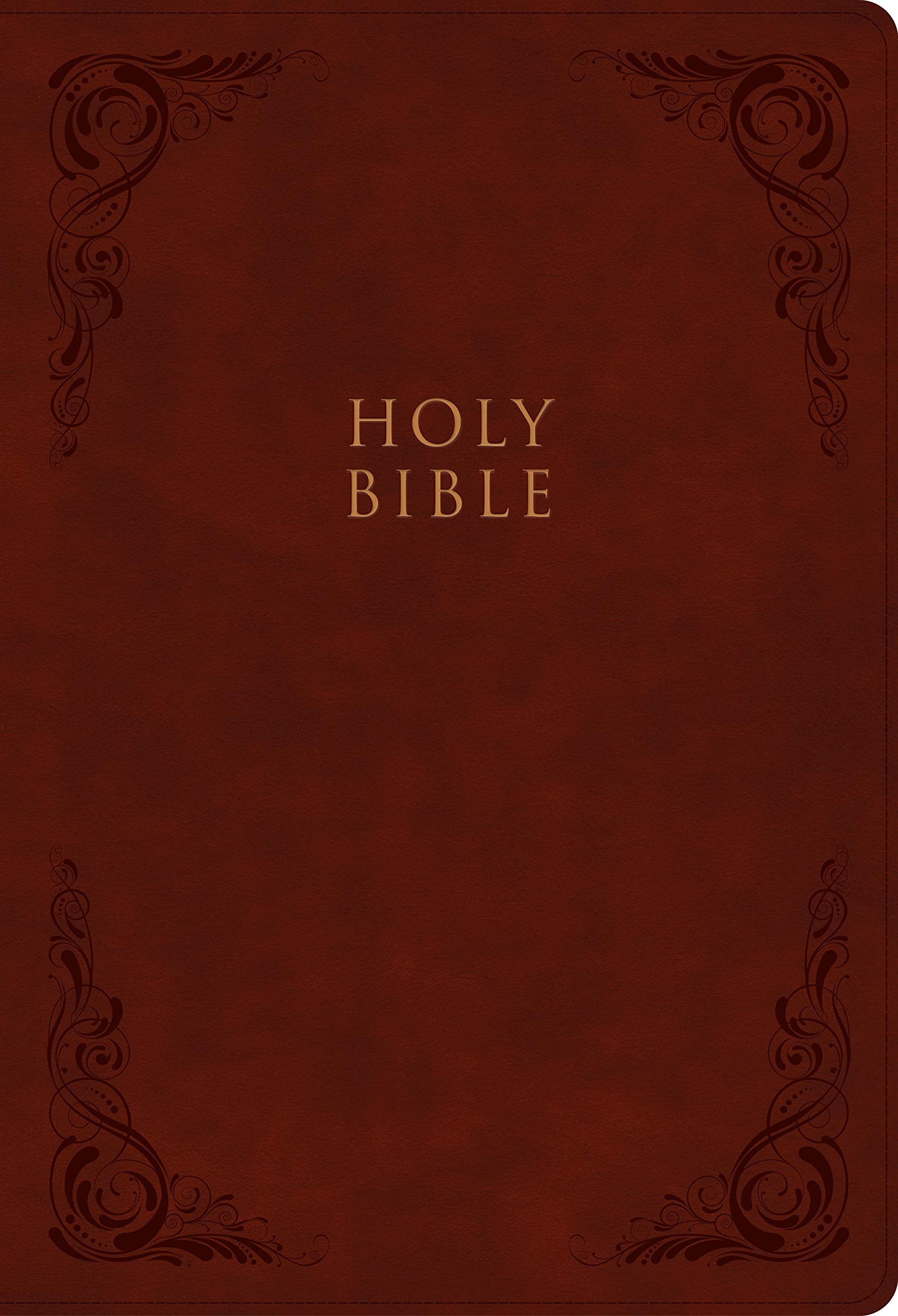 KJV Super Giant Print Reference Bible, Burgundy LeatherTouch