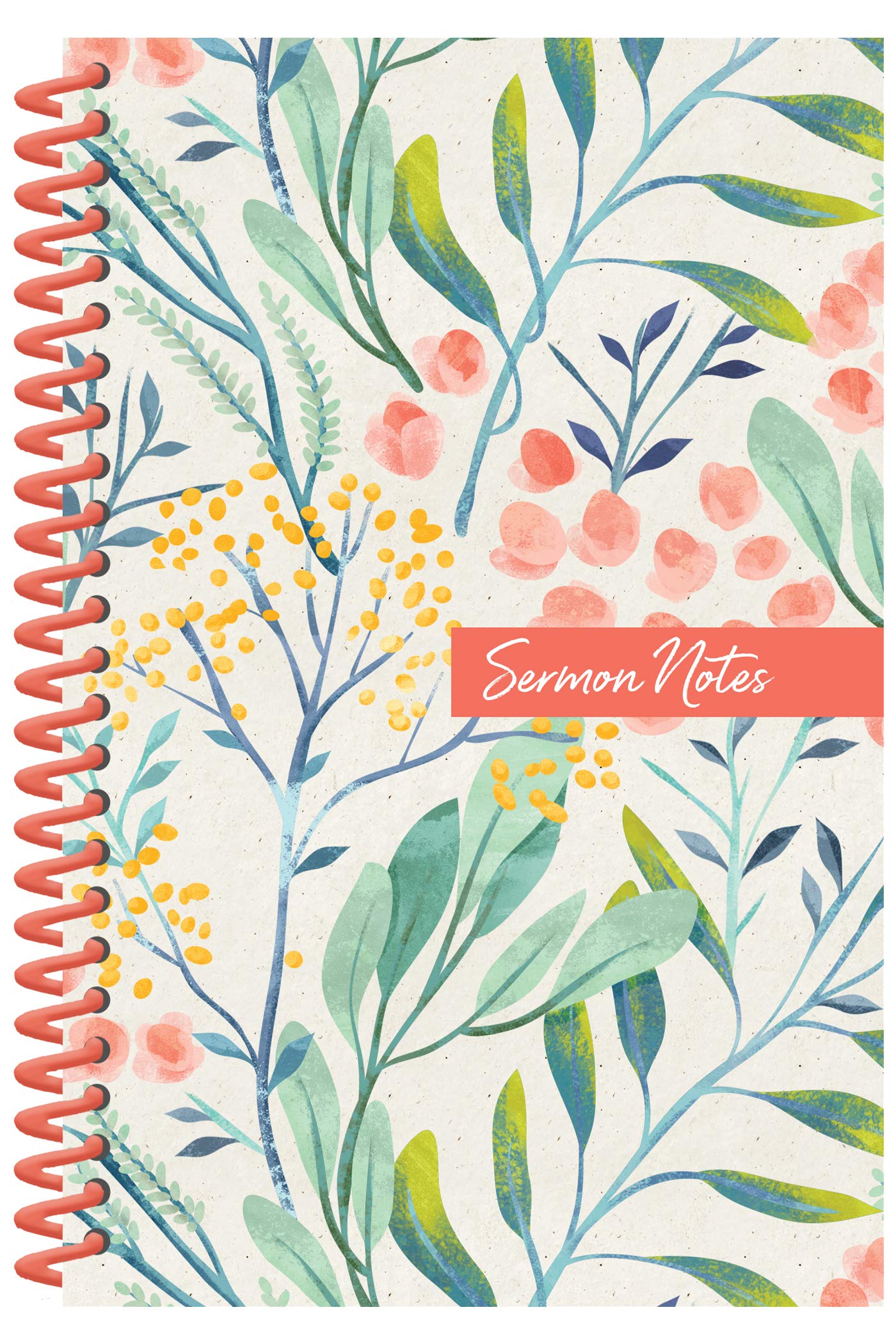 Sermon Notes Journal [Floral] 9781643520117