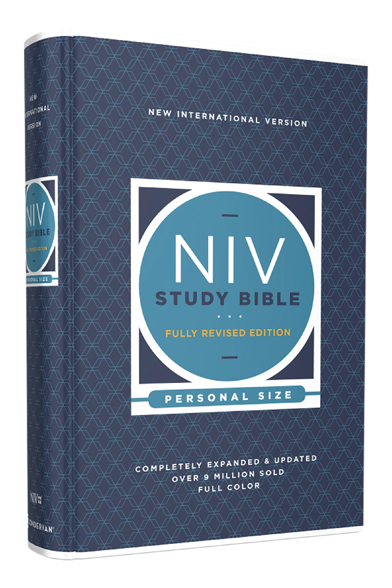 NIV Personal-Size Study Bible, Fully Revised Edition, Comfort Print, hardcover (red letter) 9780310449102