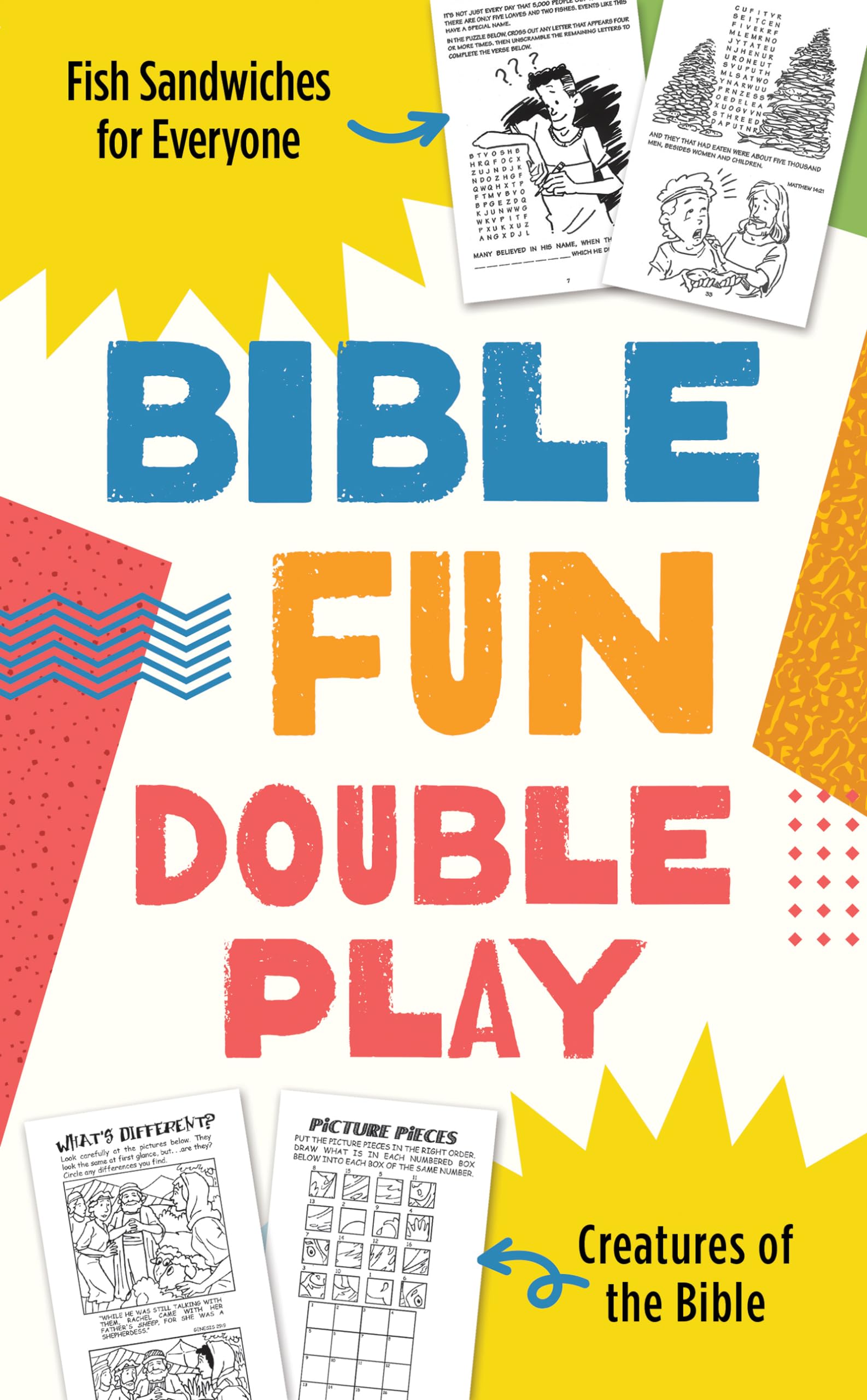 Bible Fun Double Play: Featuring Fish Sandwiches for Everyone and Creatures of the Bible! 9781636097978