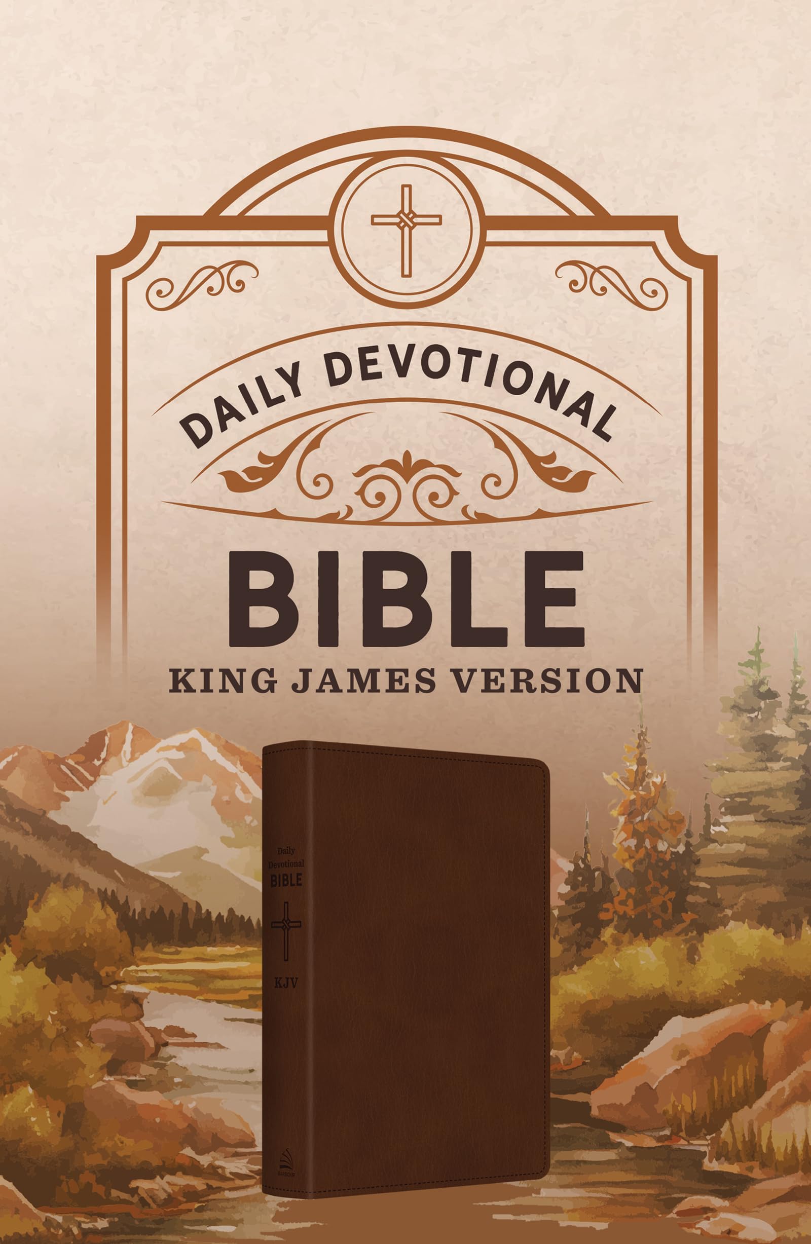 KJV Daily Devotional Bible [Hickory Cross] 9781636099491