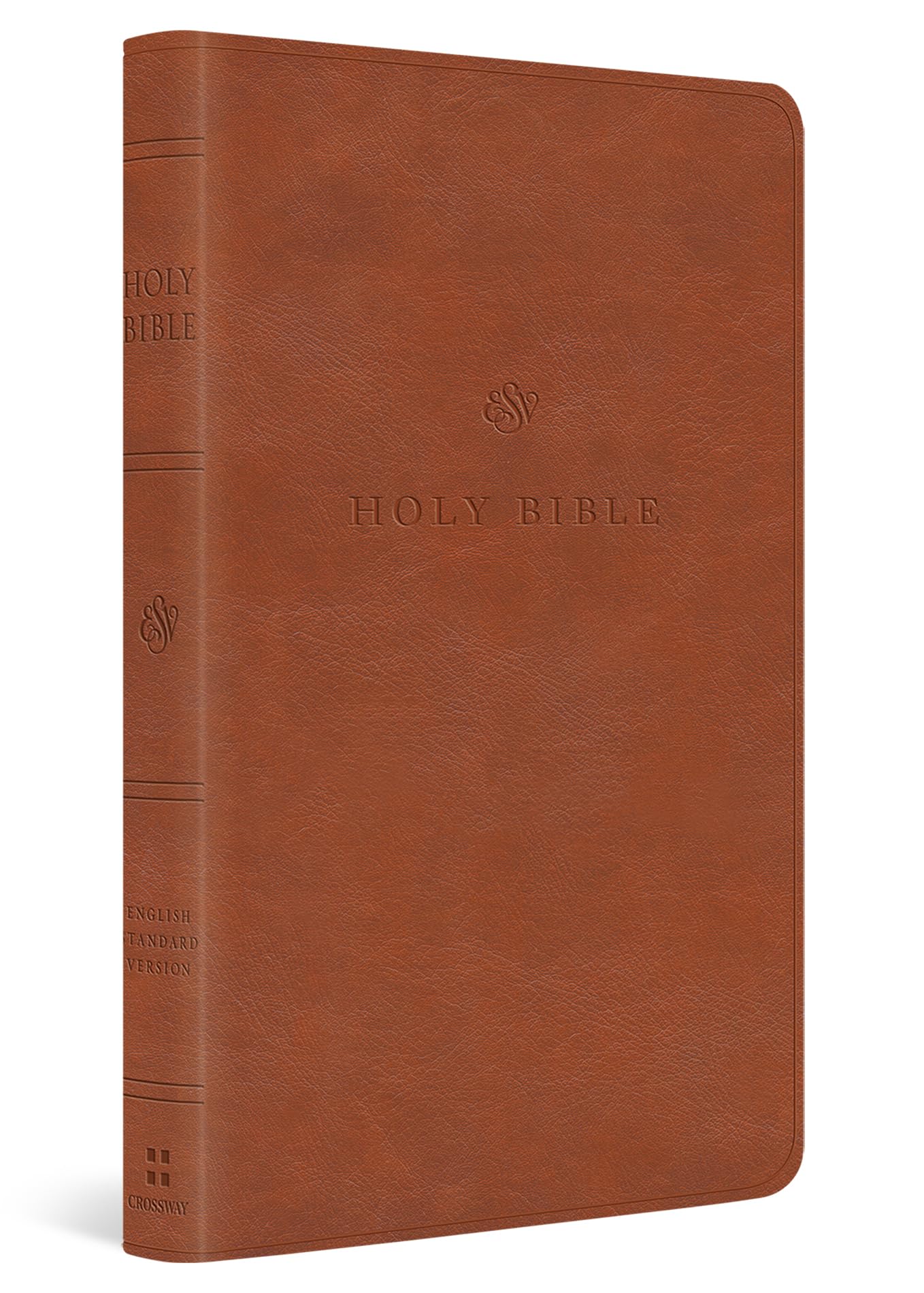 ESV Value Thinline Bible (TruTone, English Saddle)