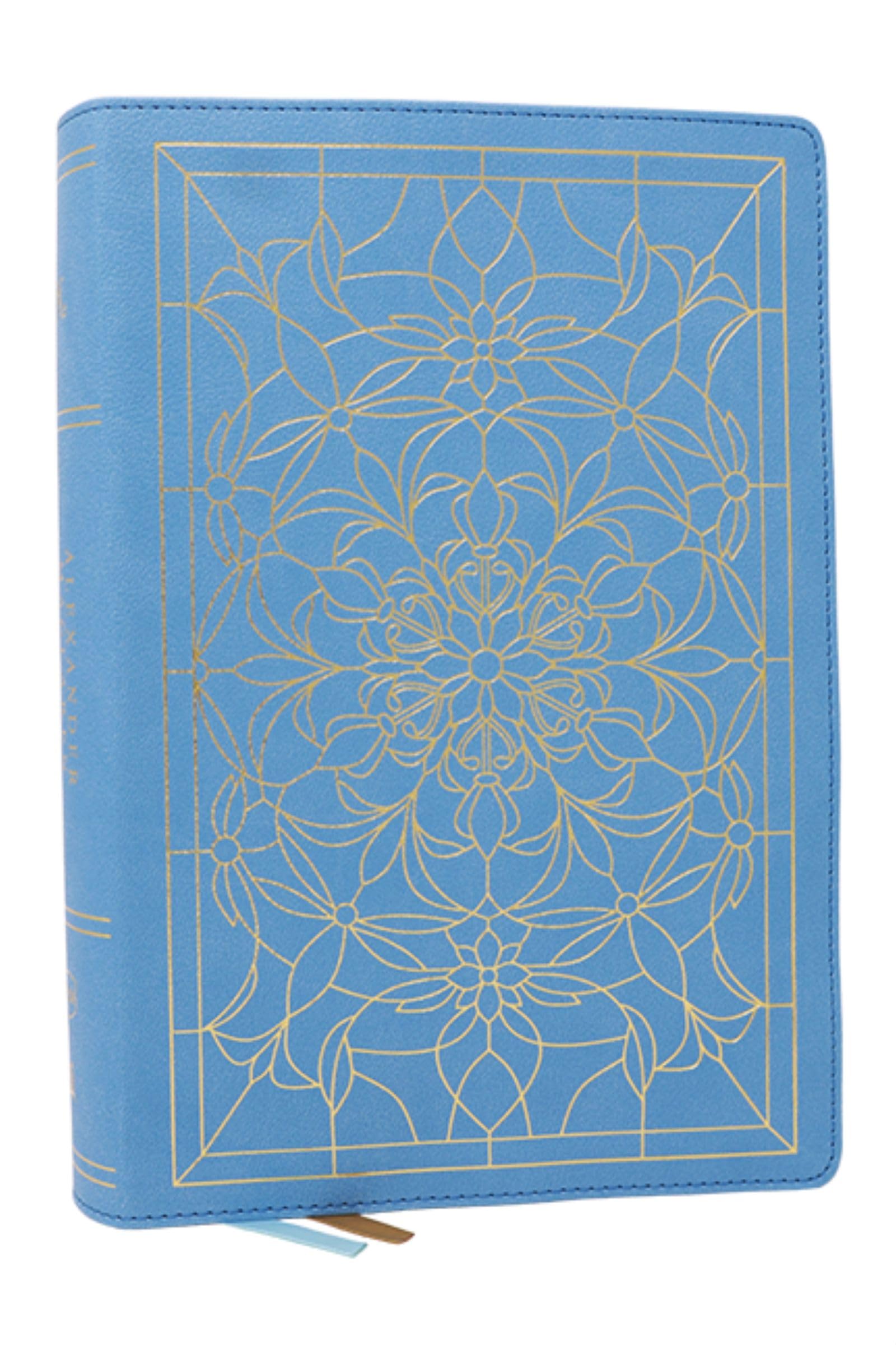 NKJV Alexander Maclaren Study Bible: Encouragement and Insights for a Christ-Centered Life (Blue Leathersoft, Comfort Print) 9781400335947
