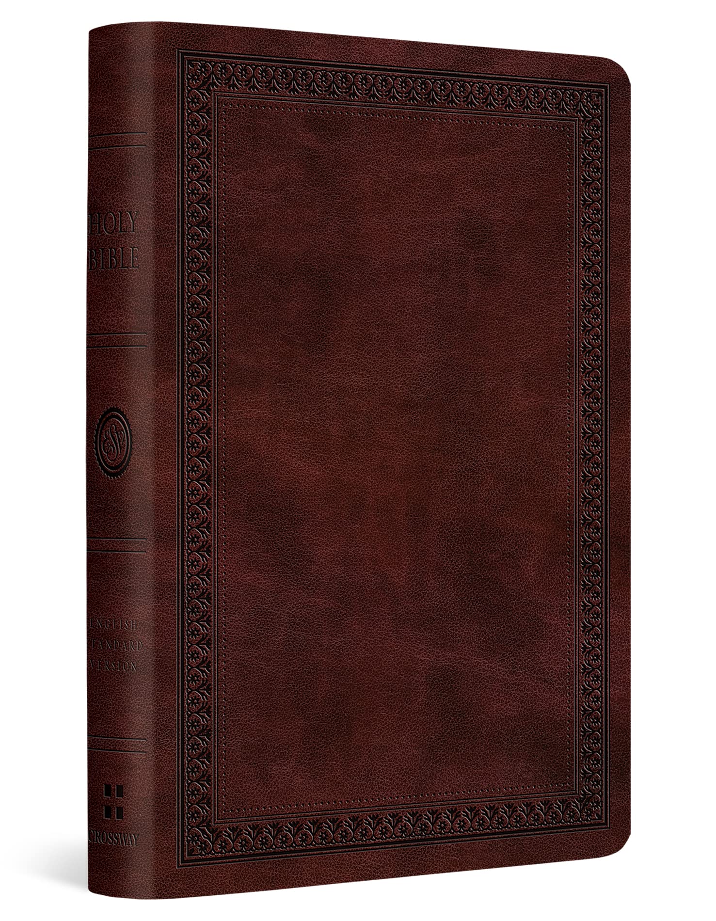 ESV Value Compact Bible (TruTone, Mahogany, Border Design) 9781433551659