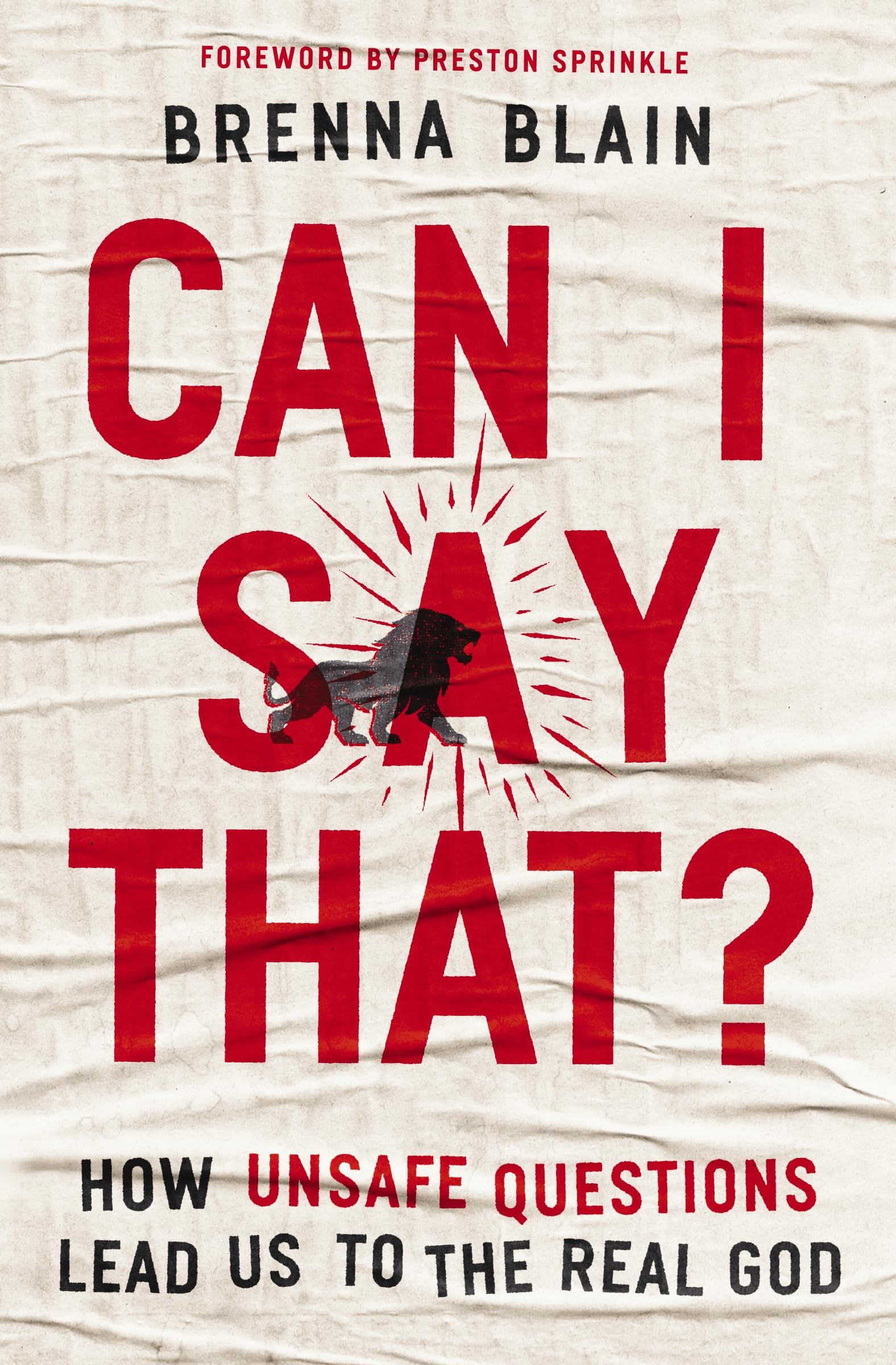 Can I Say That?: How Unsafe Questions Lead Us to the Real God 9781400339945