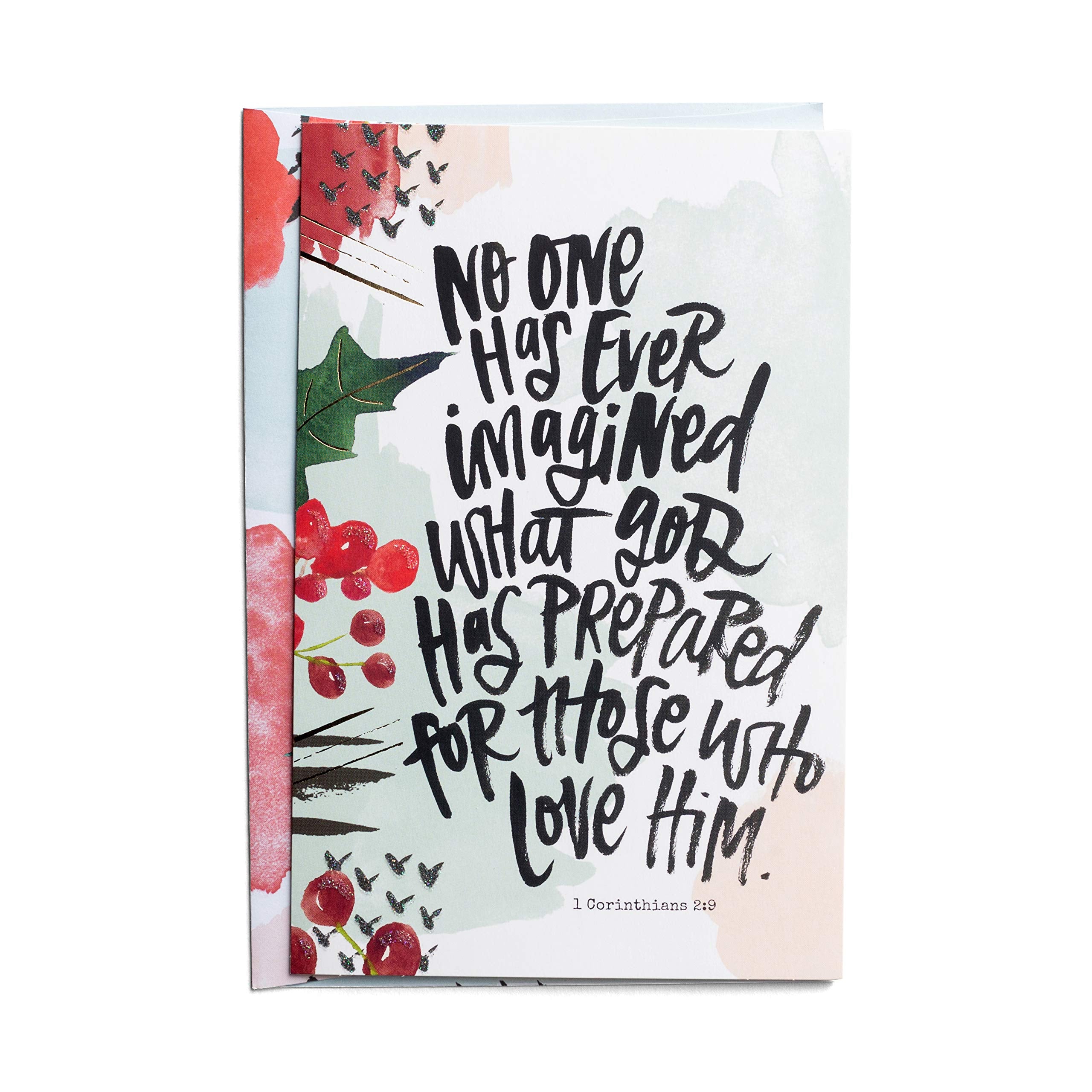 DaySpring - Katygirl Designs - No One Has Ever Imagined - 18 Inspirational Christmas Boxed Cards with Envelopes, NCV (J3385) 81983721342