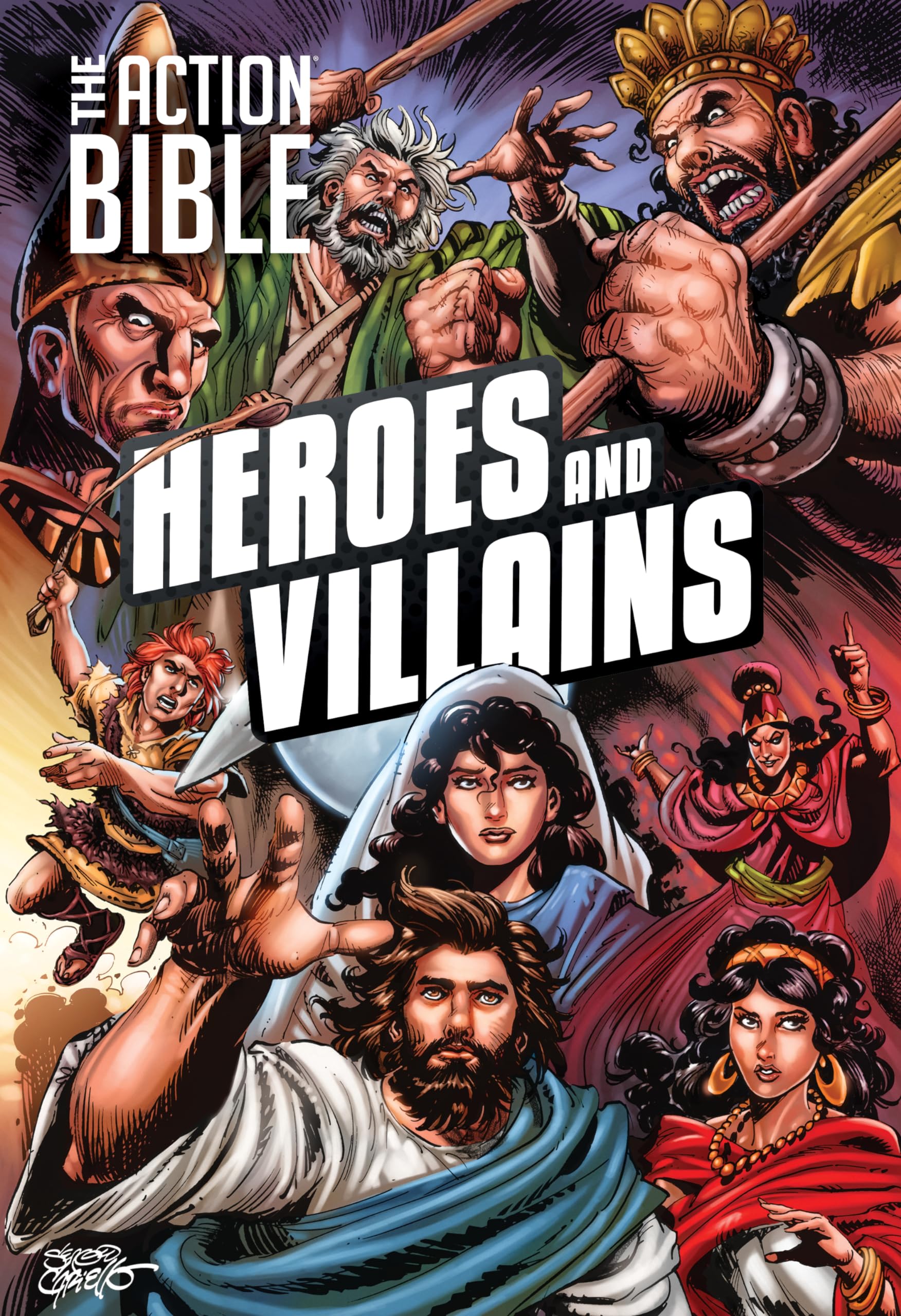 The Action Bible: Heroes and Villains (Action Bible Series) 9780830782932