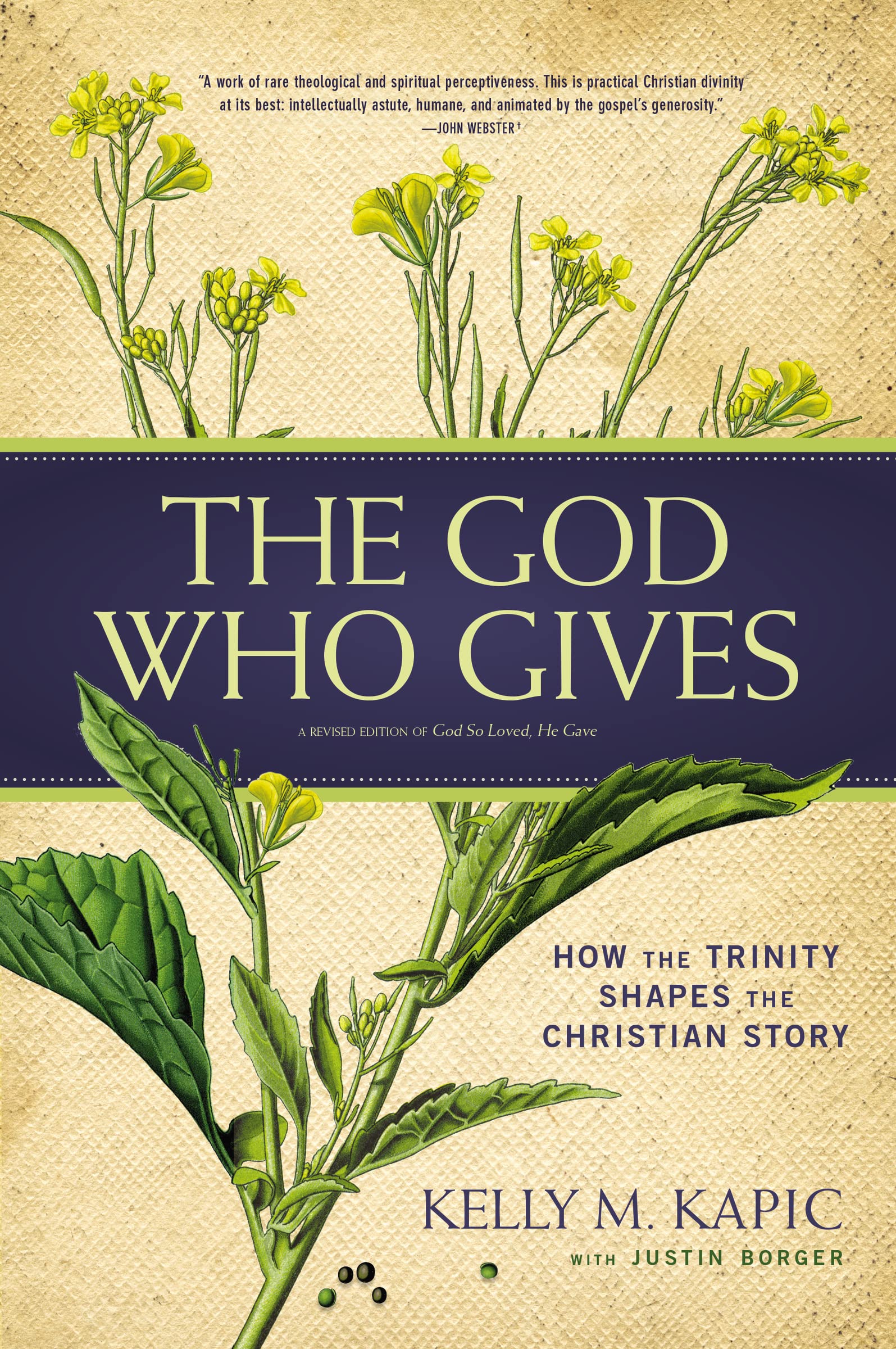The God Who Gives: How the Trinity Shapes the Christian Story 9780310520269