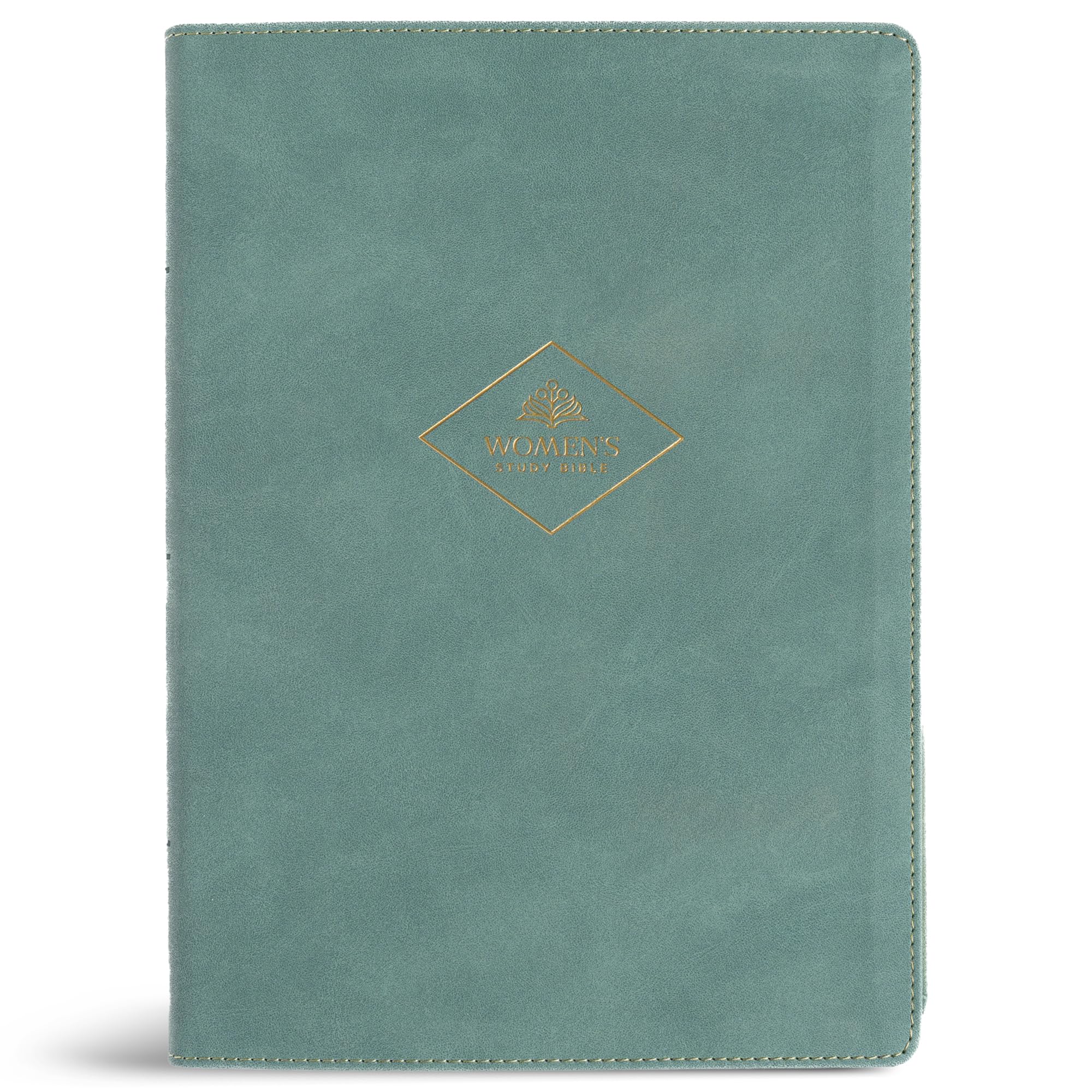 CSB Women's Study Bible, Earthen Teal Suede Soft LeatherTouch, Black Letter, Study Notes, Articles, Profiles, Book Intros & Conclusions, Word Studies, Cross-Refs, Charts, Timelines, Color Photos/Maps 9781087706894