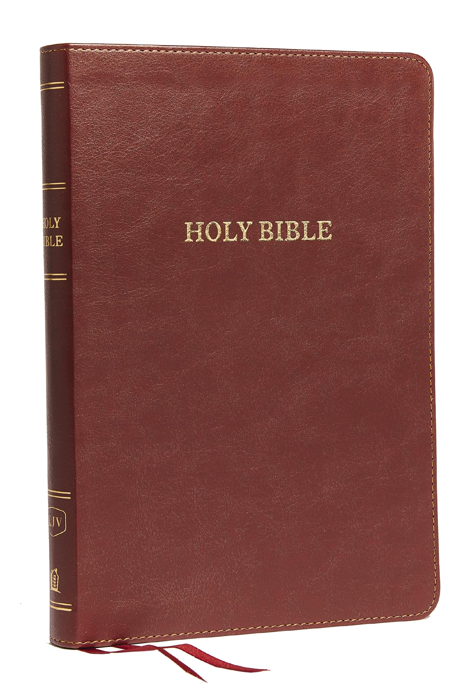 KJV Thinline Bible Large Print Leathersoft Burgundy Indexed Red Letter Edition Comfort Print 9780785217671