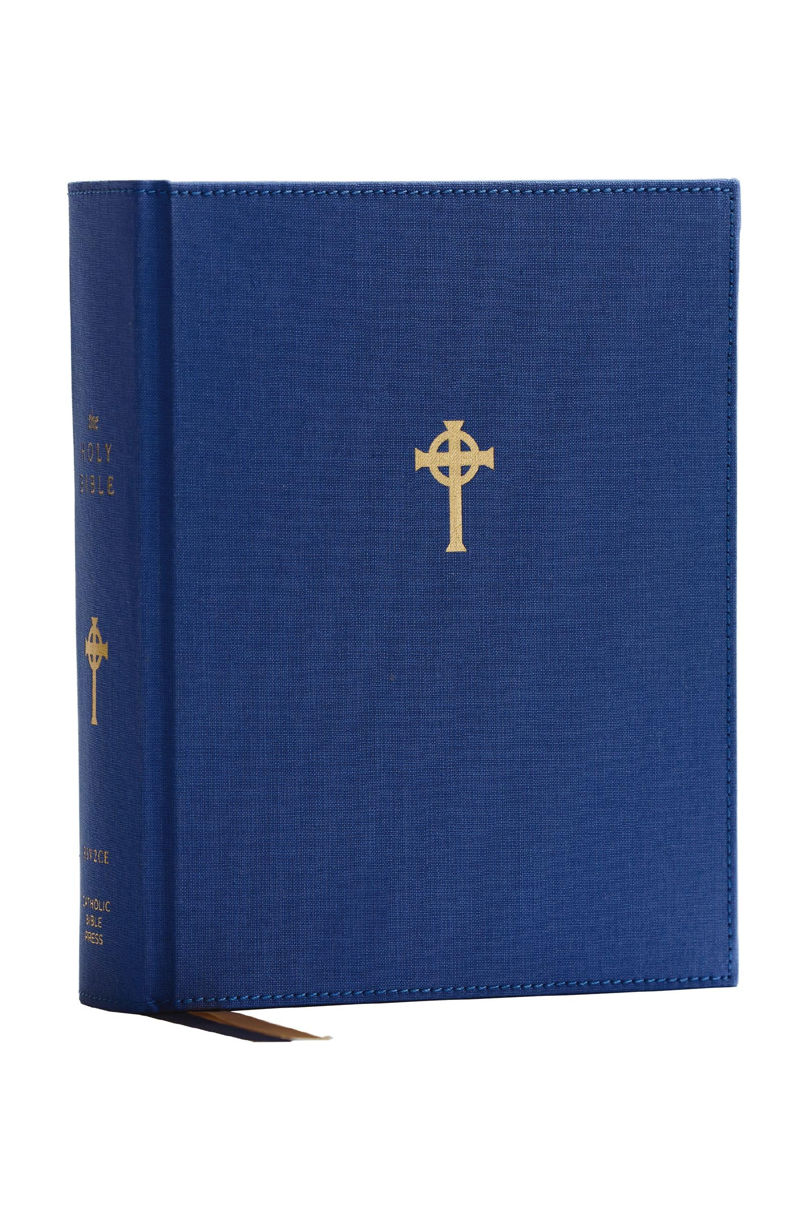 RSV2CE Catholic Bible, Journal Edition, Blue Cloth over Board, Comfort Print 9781400353040