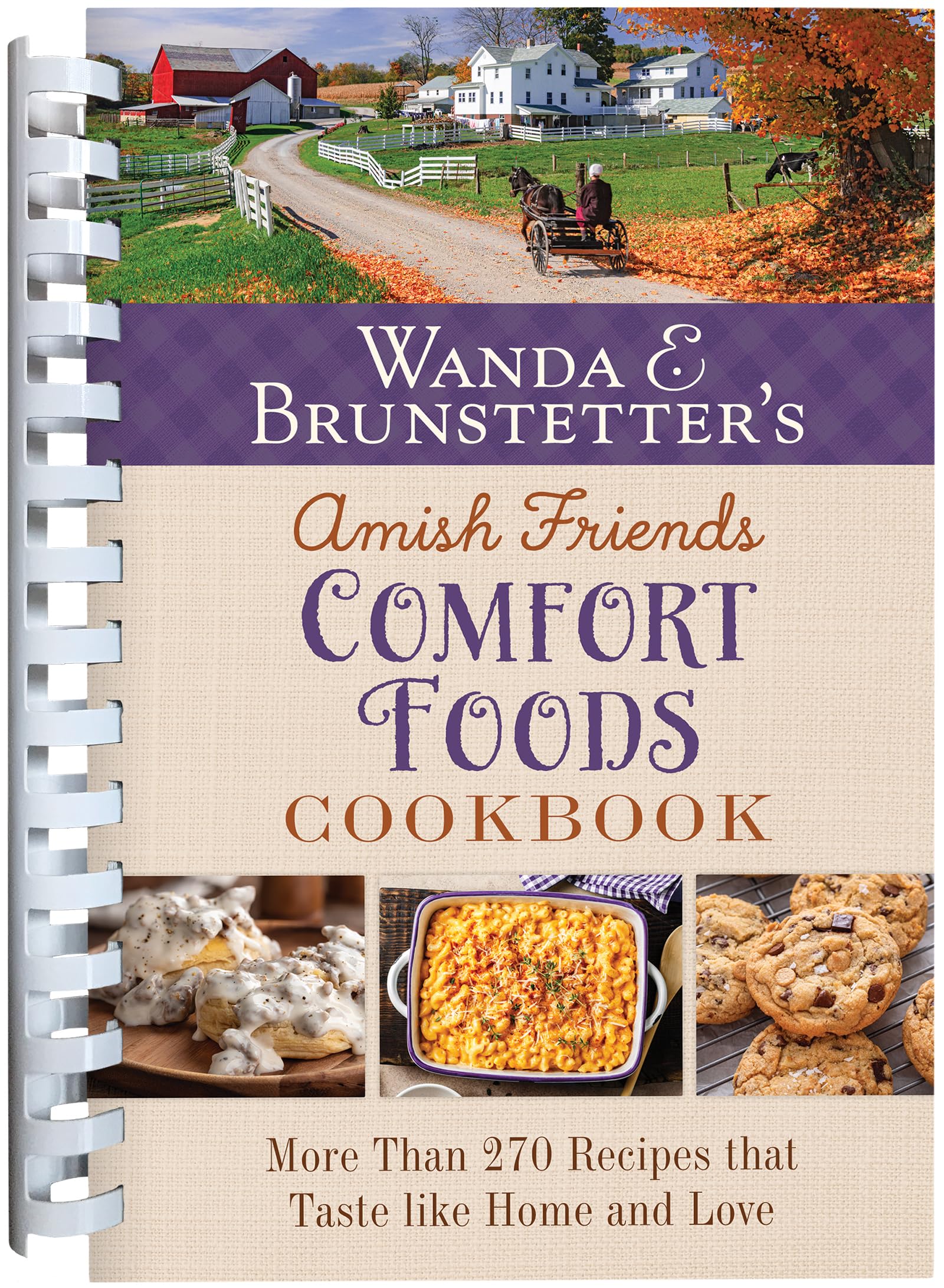 Wanda E. Brunstetter's Amish Friends Comfort Foods Cookbook 9781636099736