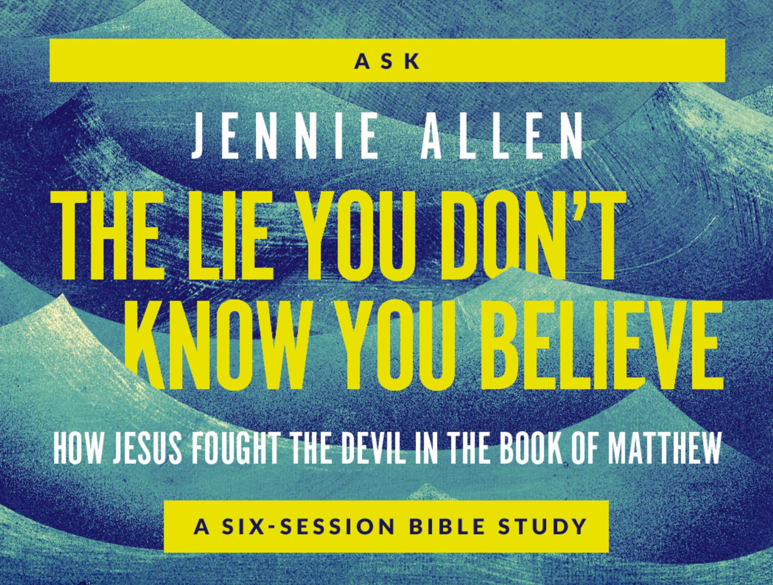 The Lie You Don't Know You Believe Conversation Card Deck: How Jesus Fought the Devil in the Book of Matthew 9780310170440