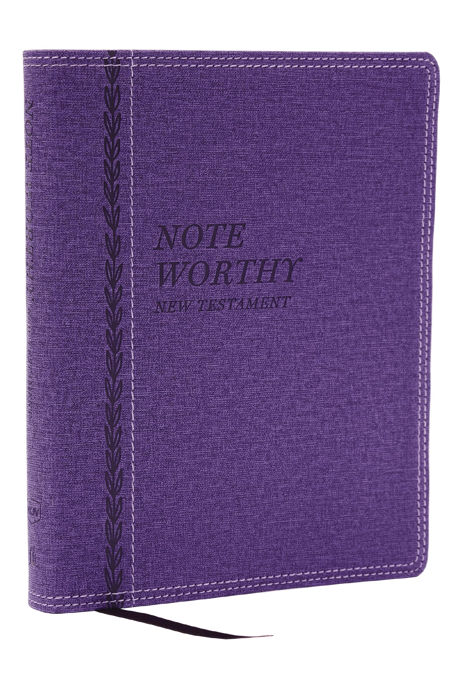 NKJV NoteWorthy New Testament: Read and Journal Through the New Testament in a Year, Purple Leathersoft 9781400338566