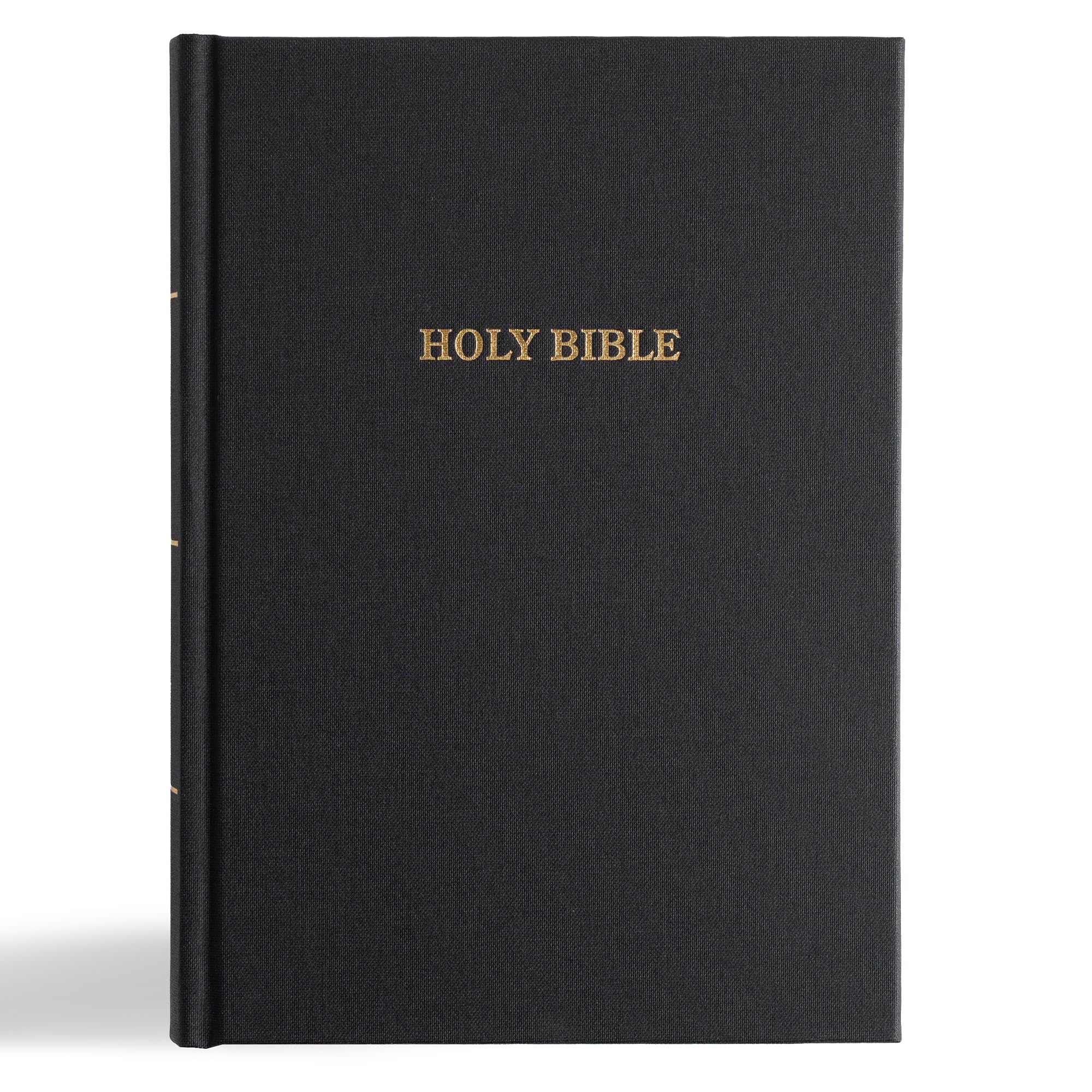 KJV Study Bible, Personal Size Edition, Black Cloth Over Board, Red Letter, Pure Cambridge Text, Study Notes, Commentary, Articles, Photos, Timelines, Maps, Easy-to-Read MCM Type 9798384533580