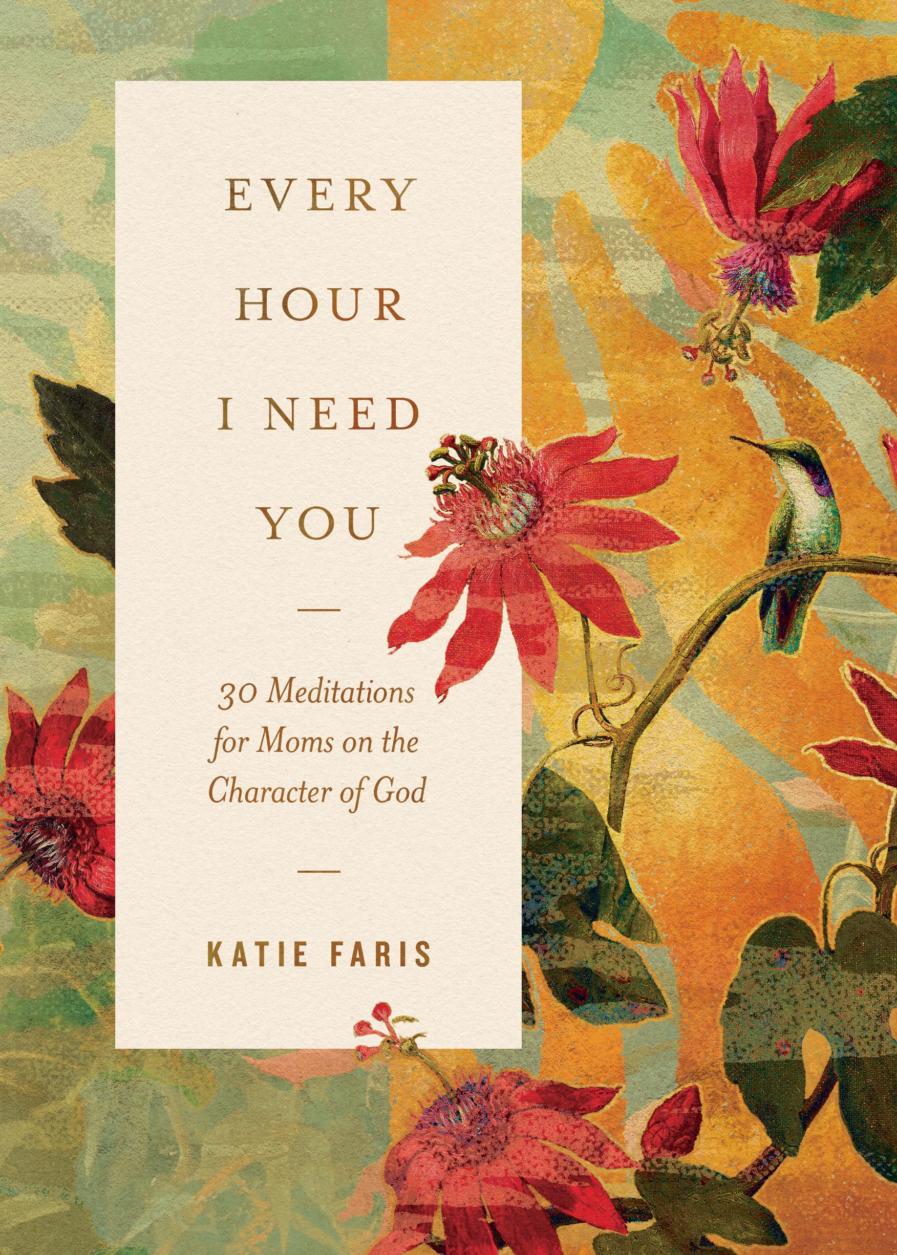 Every Hour I Need You: 30 Meditations for Moms on the Character of God 9781433598999