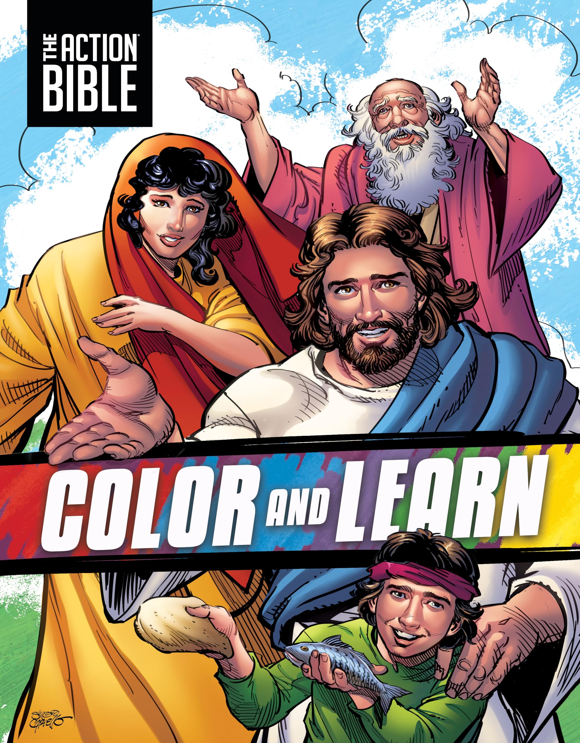 The Action Bible Color and Learn 9780830788057