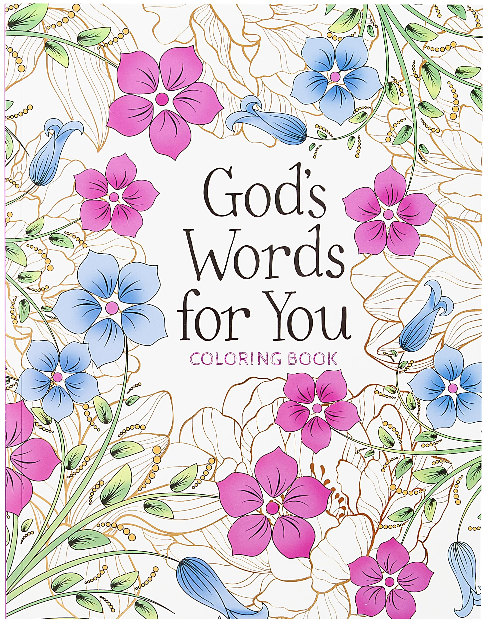 God’s Words for You Coloring Book: Relax. Refresh. Renew 9781424565757