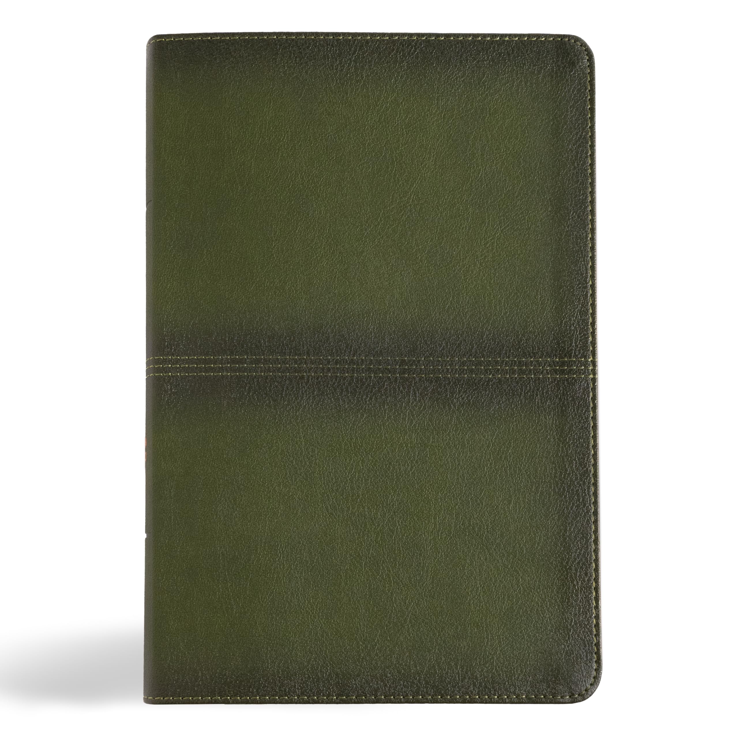 CSB Men's Daily Bible, Olive LeatherTouch, Black Letter, Reading Plan, Articles, Callouts, Study Tools, Easy-to-Read Bible Serif Type 9781430094128