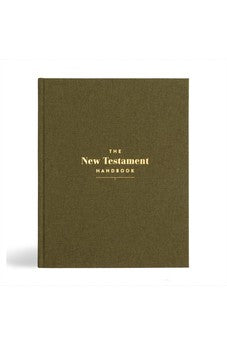 New Testament Handbook, Sage Cloth Over Board, Full-color Design, Commentary, Charts, Maps, Outlines, Timelines, Word Studies 9781087791357