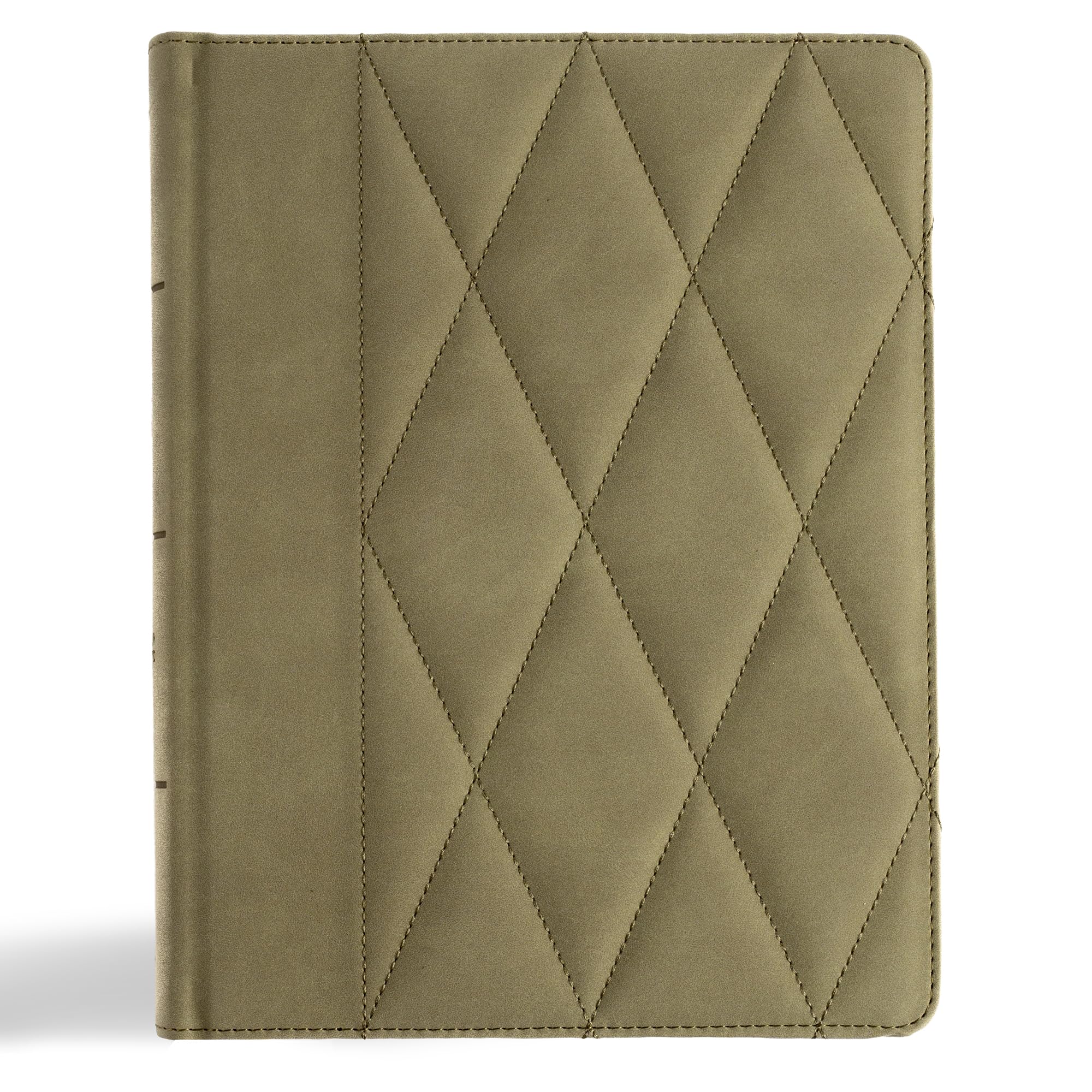 CSB Notetaking Bible, Large Print Edition, Sage Suedesoft LeatherTouch Over Board, Black Letter, Wide Margins, Journaling Space, Single-Column, Reading Plan, Easy-to-Read Bible Serif Type 9798384533412