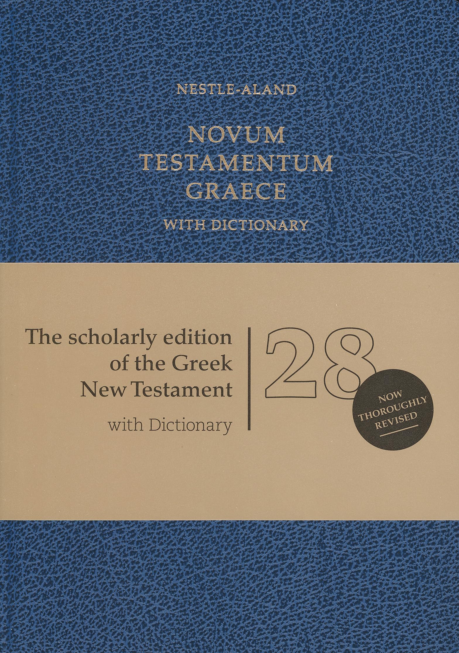 Novum Testamentum Graece With Dictionary: Nestle-Aland (Ancient Greek Edition) 9781619700468