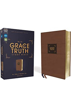 NIV The Grace and Truth Study Bible, Leathersoft, Brown, Red Letter, Comfort Print 9780310447207